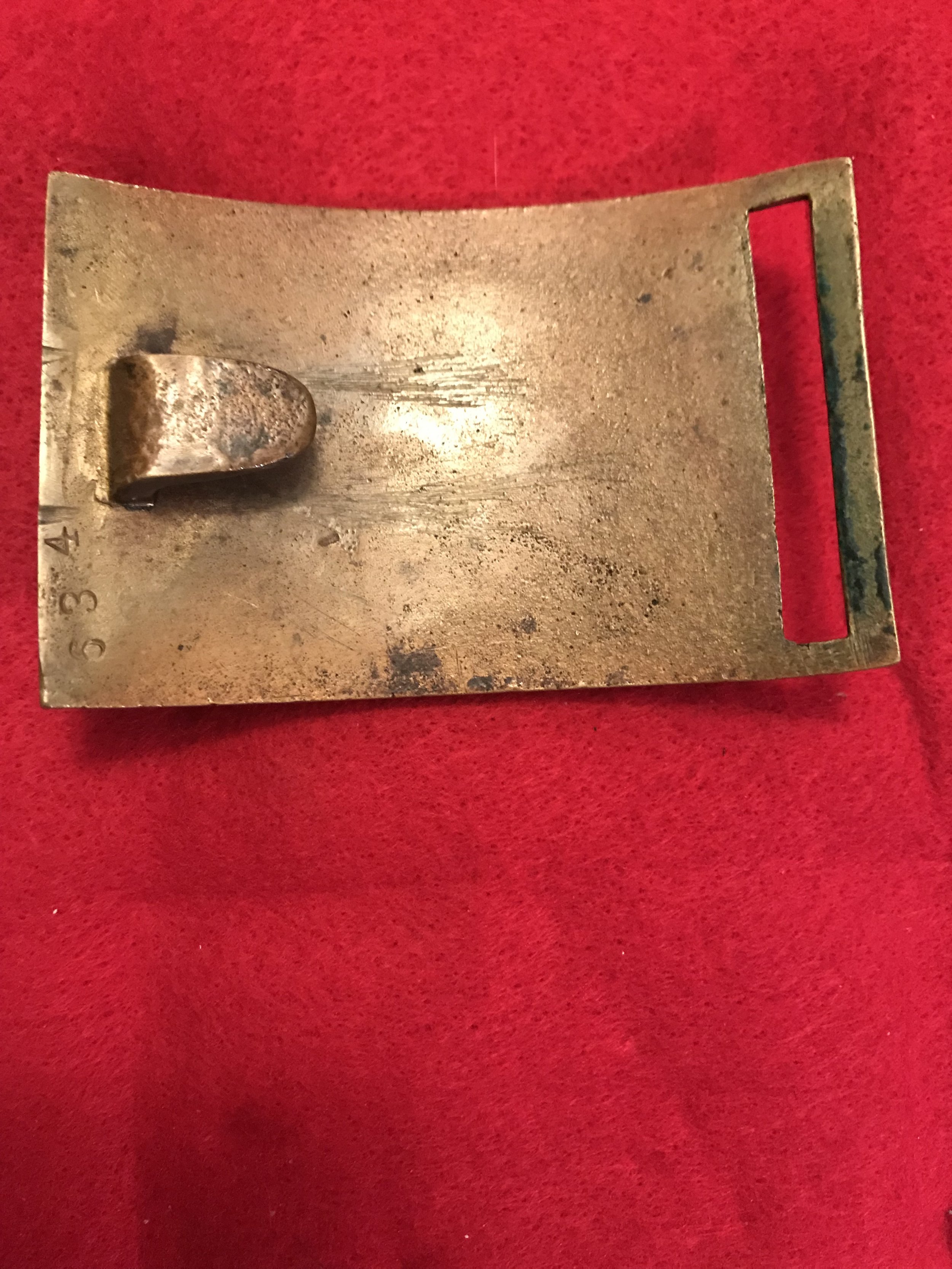 1851 Eagle sword belt plate — Franklin Relics