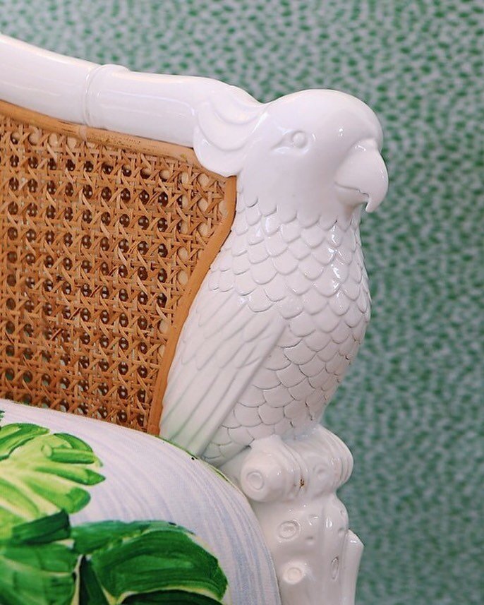 It&rsquo;s all in the details with these cockatoo &amp; cane dining chairs