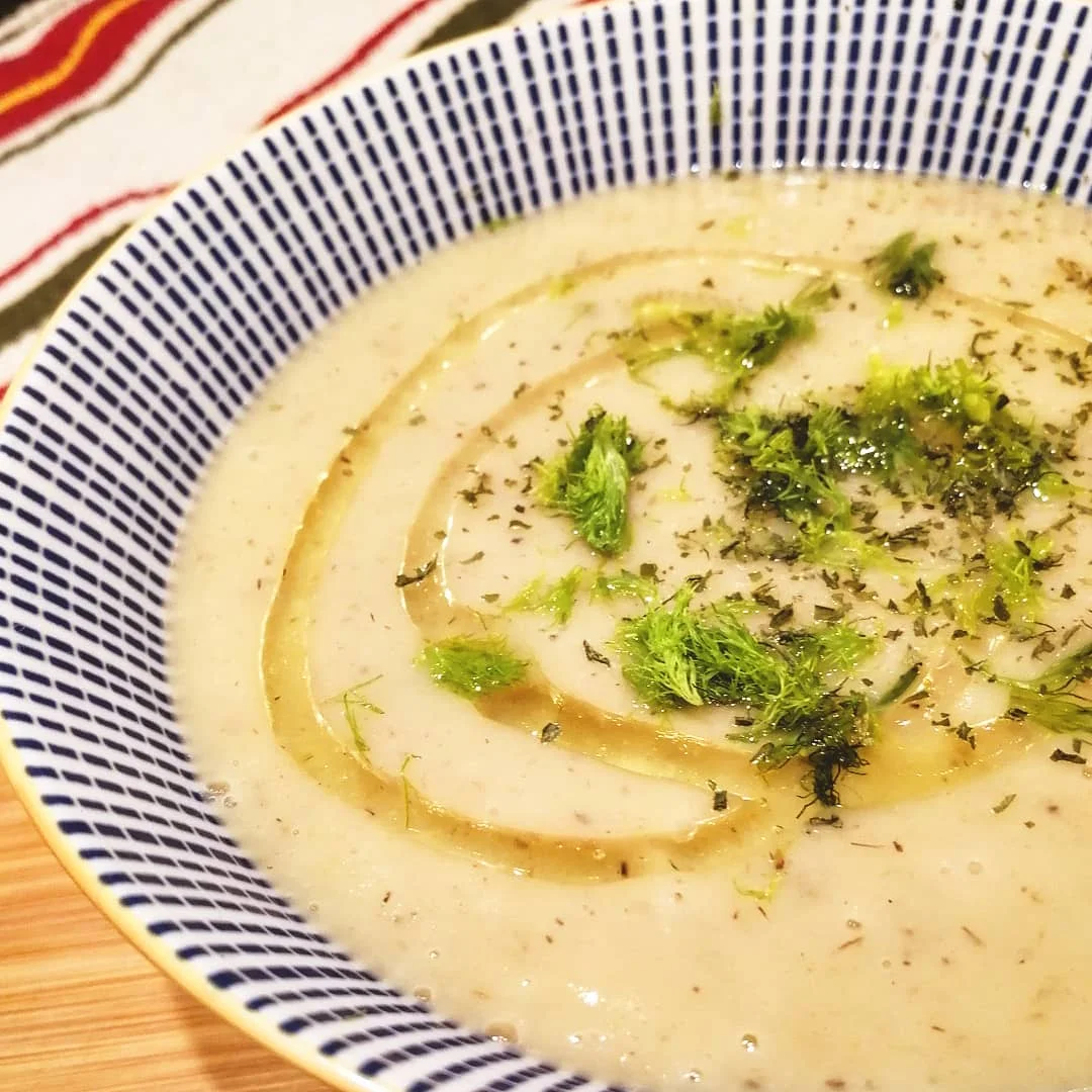 Fennel Leek and Potato Soup 