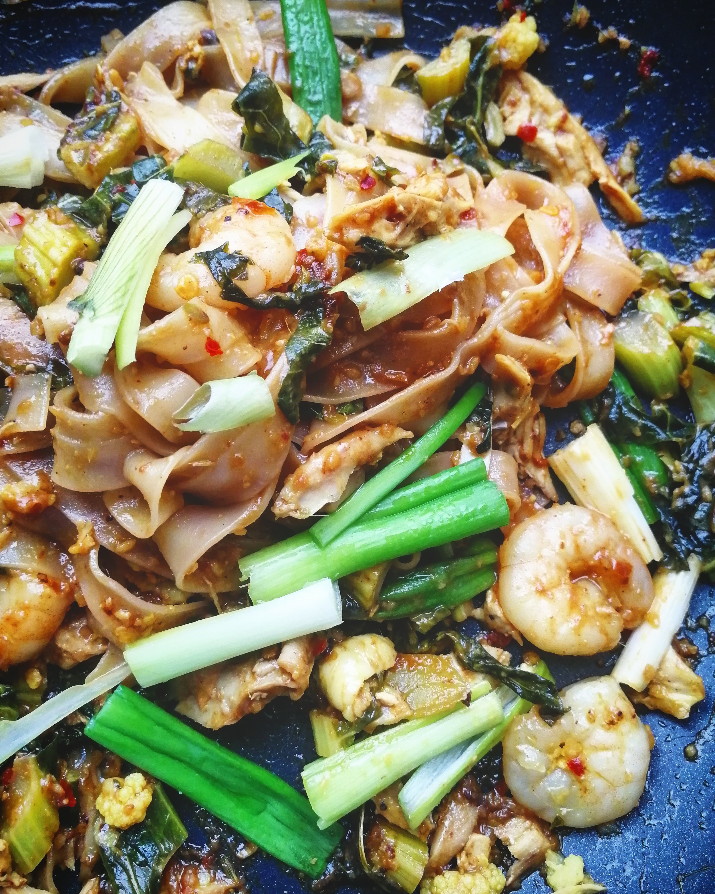 Cooking with leftovers - Basa Gede Noodles