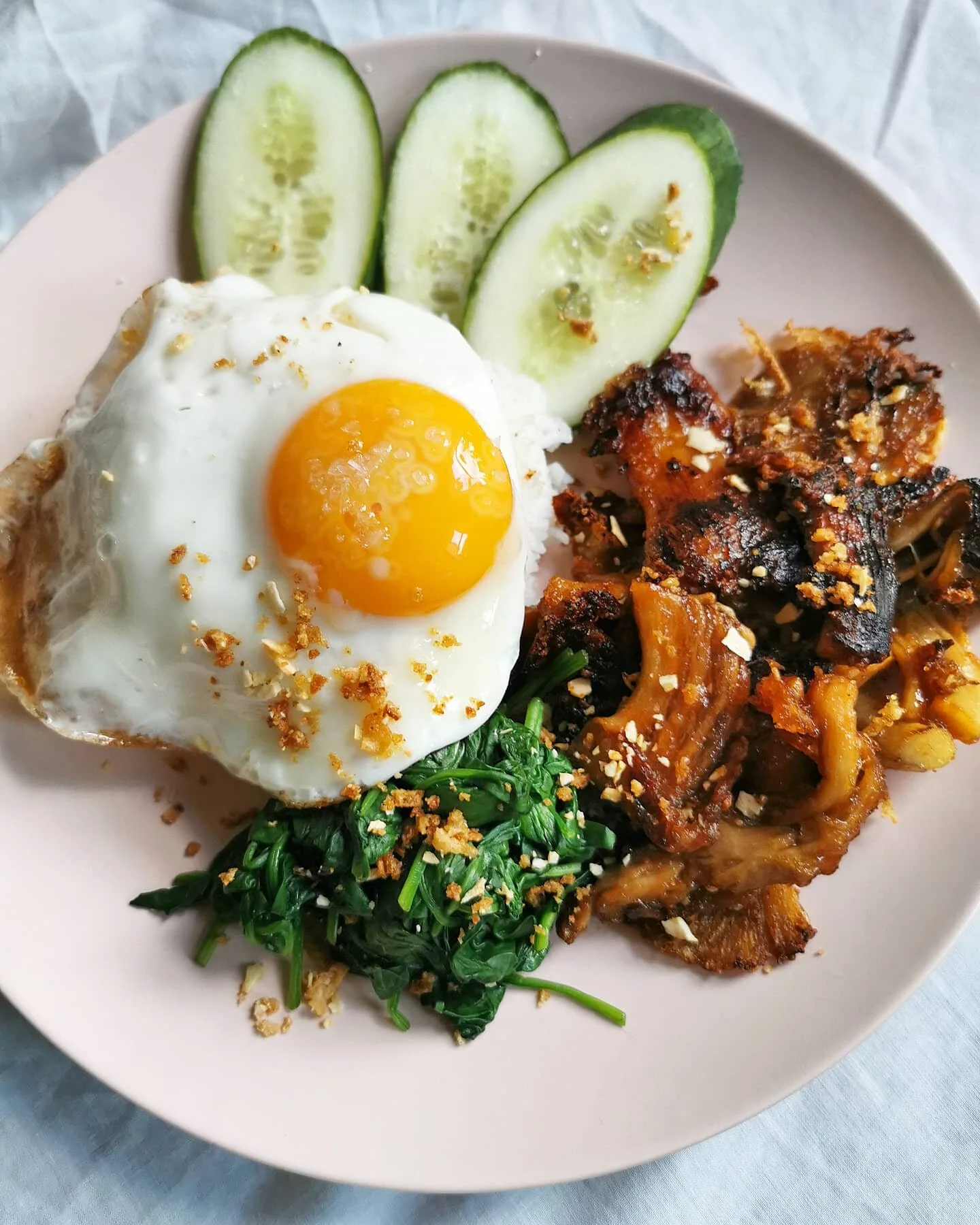 Mapsilog- Mushroom Silog