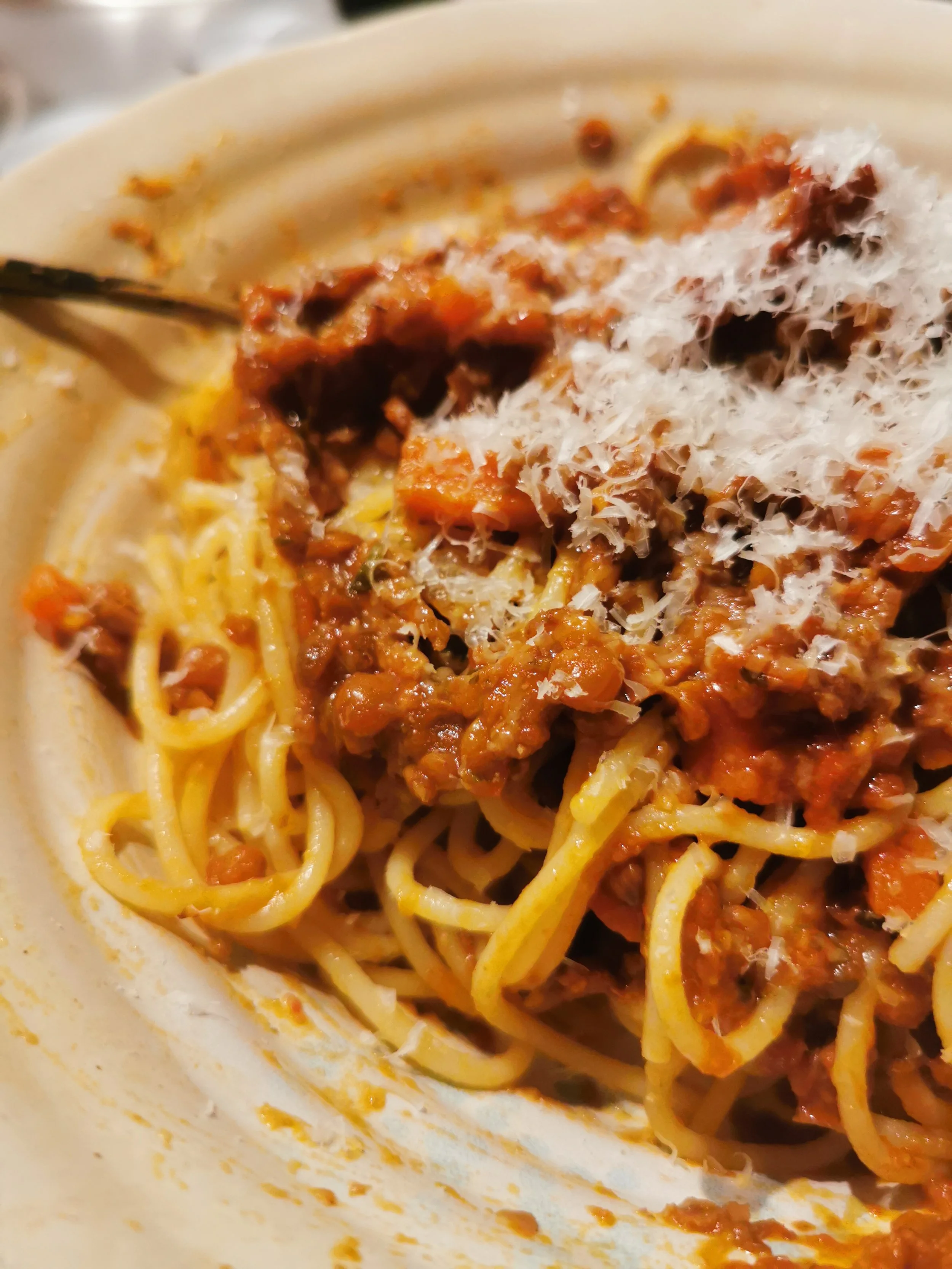 Vegan Lentil and Mushroom Spag Bol 