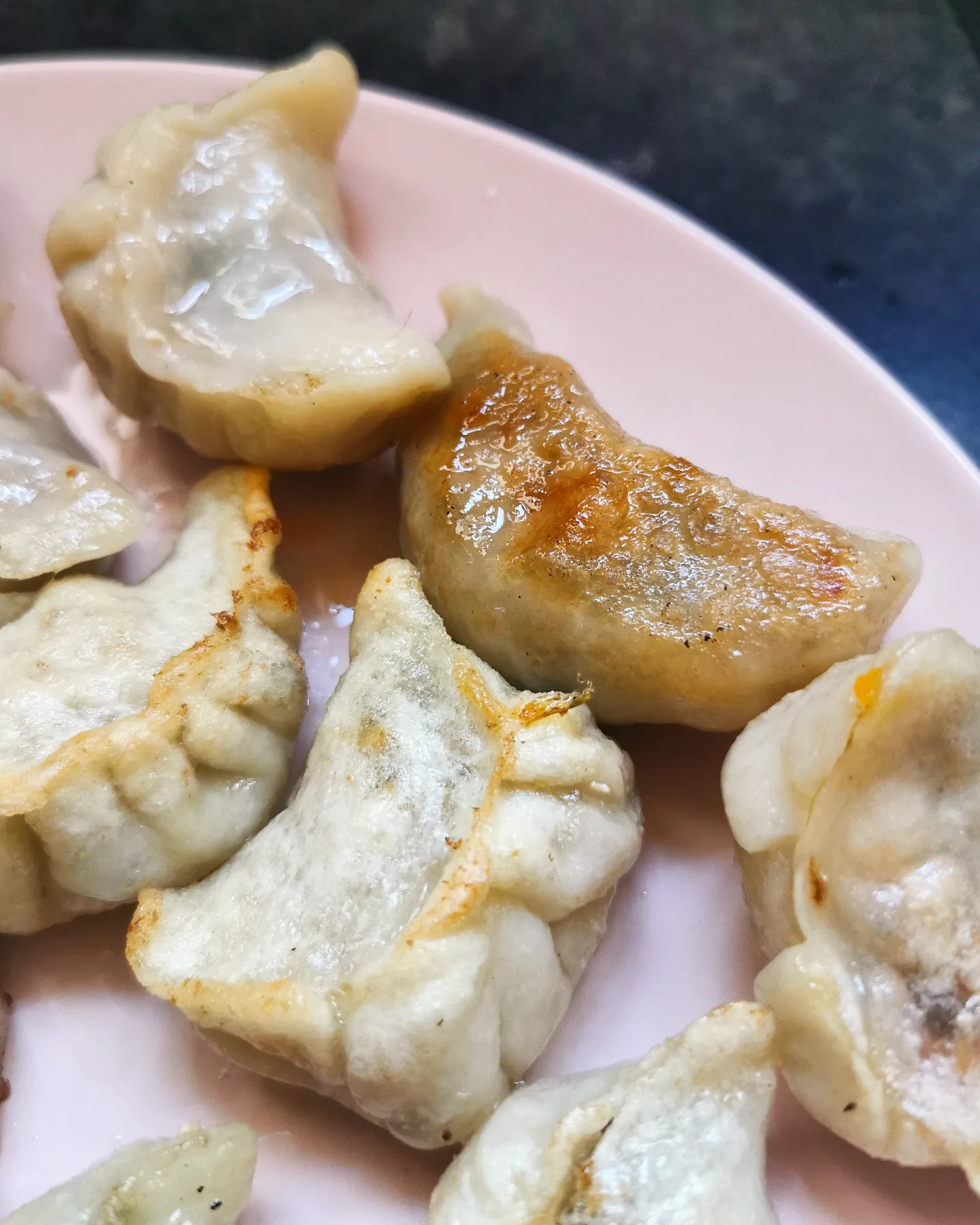 Vegan Tofu, vegetable and Woodear mushroom dumplings