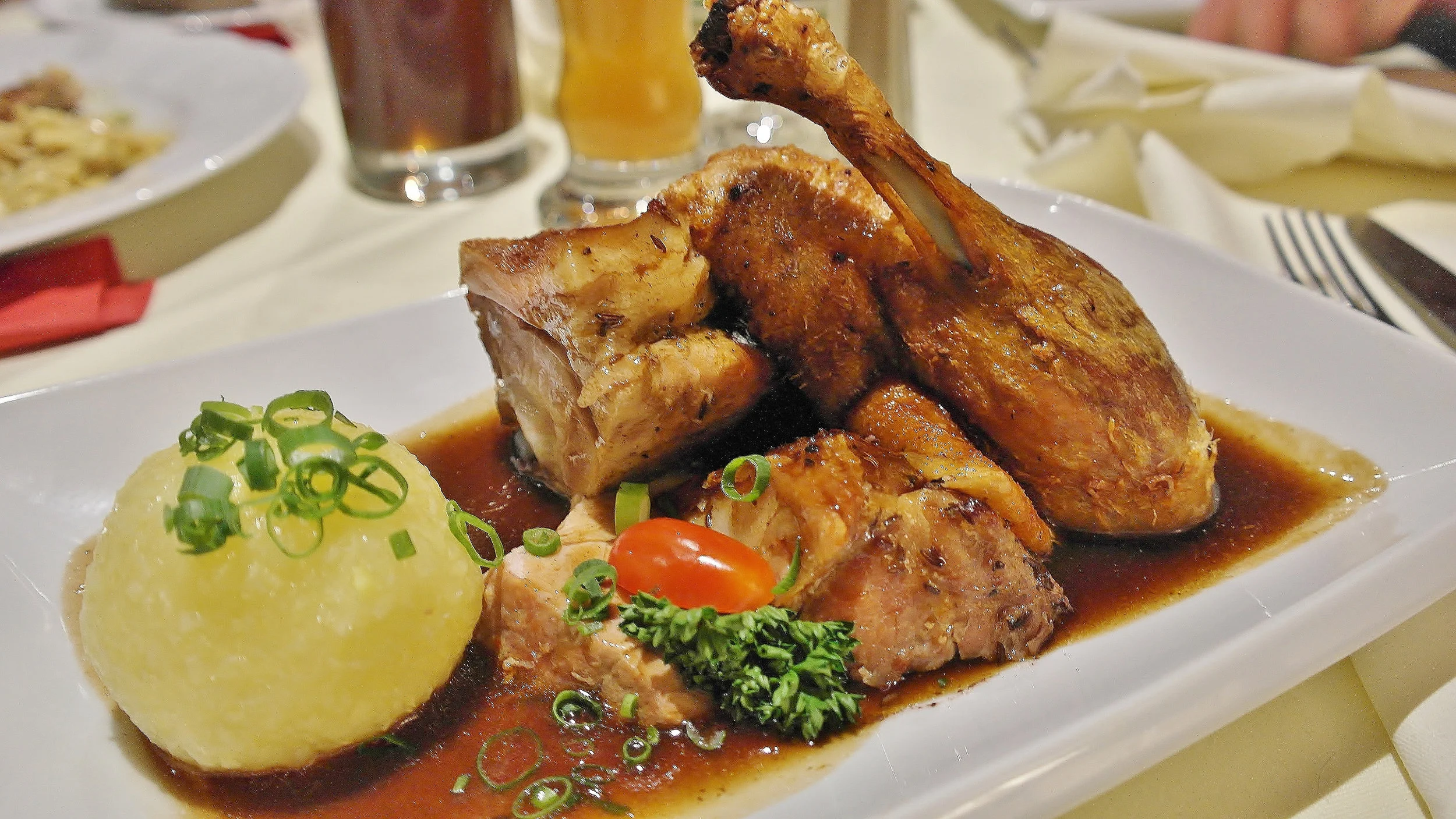 Canva - Roasted Chicken on White Plate.jpg