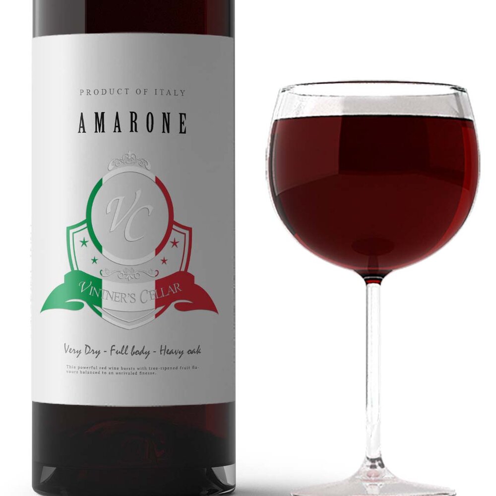 trend midlertidig batteri Italian Amarone Wine Kit — Vintners Cellar Bedford