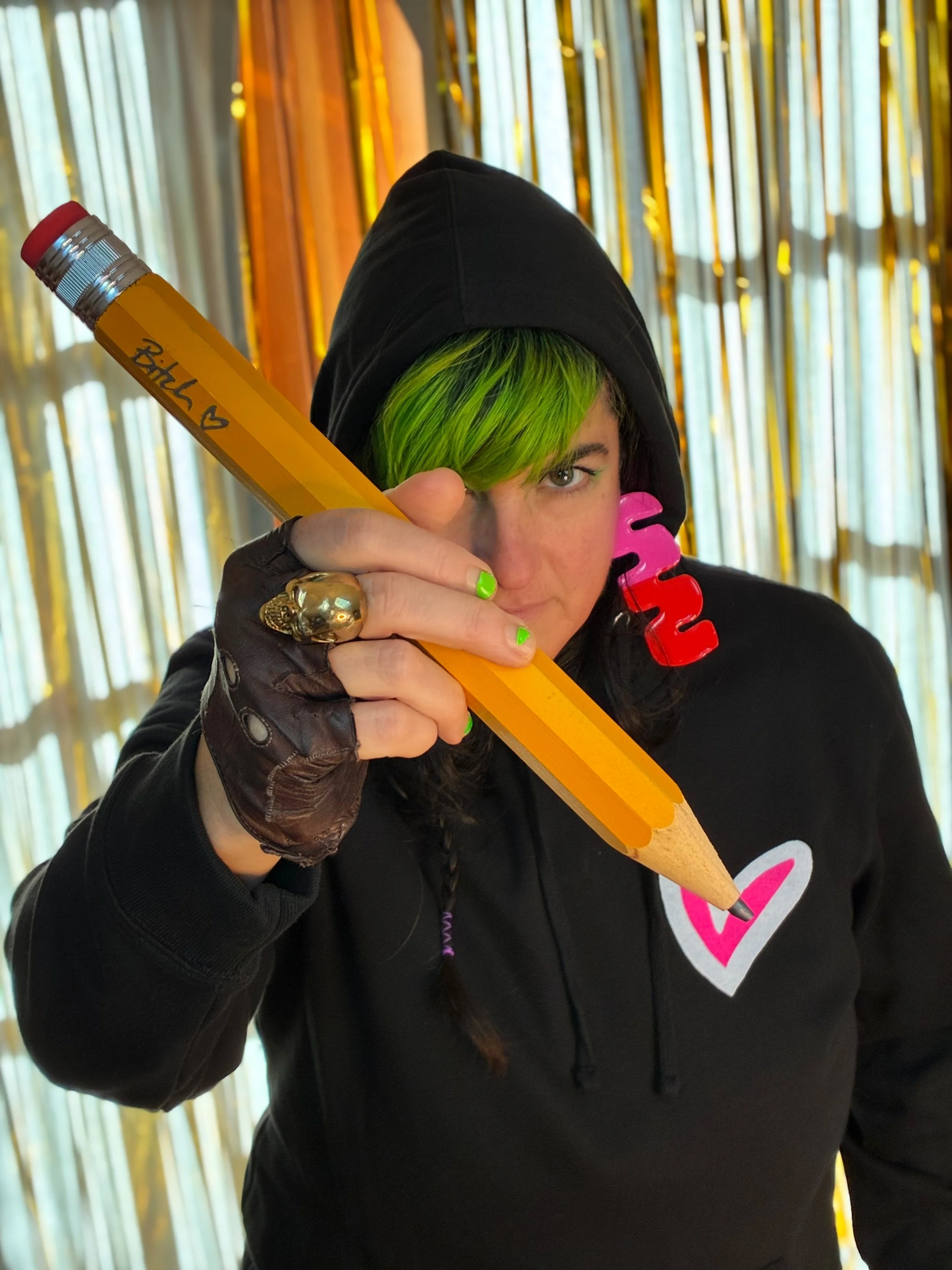 Bitch Hoodie + Pencil up.JPG