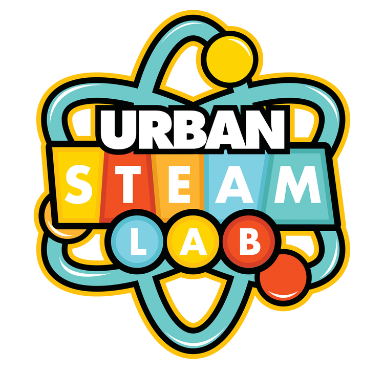 Steam Lab Sign Blue Urban STEAM Lab