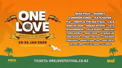 One Love, One Love Baby, One Love FULL LINEUP http://bit.ly/2XhMgWZ @onelovefestival_nz @katchafireofficial @commonkings @f1j1 @duttypaul @direalshaggy @sonsofzionmusic @realcolliebuddz @mikelovemusic @theartistfia @tootsmaytalsofficial @nesian_