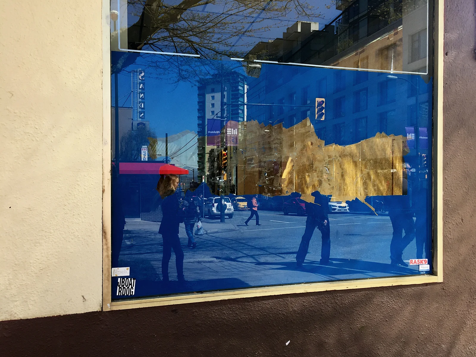 Mirrored reflections from shop window, Vancouver © Tanya Clarke 2017
