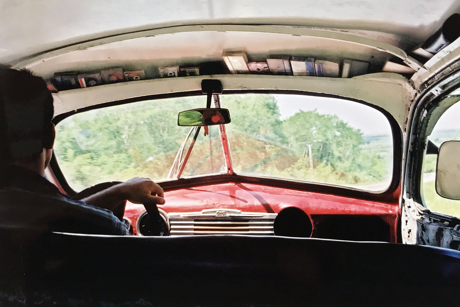 In a cab, Cuba 2000 © Tanya Clarke
