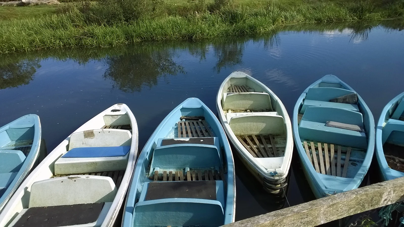 River boats in Sussex, UK 2015. Photograph by Tanya Clarke