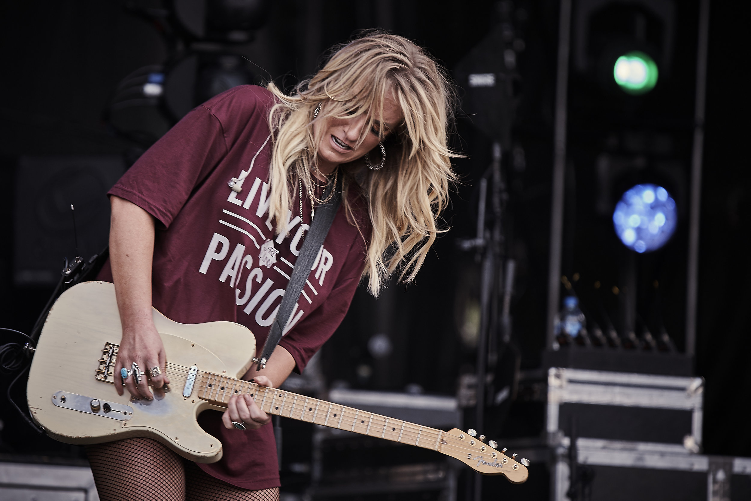    Clare Dunn     // 2019-06-29 //   Common Ground Music Festival     at    Adado Riverfront Park  - Lansing, MI // Photos by  Attila Hardy  