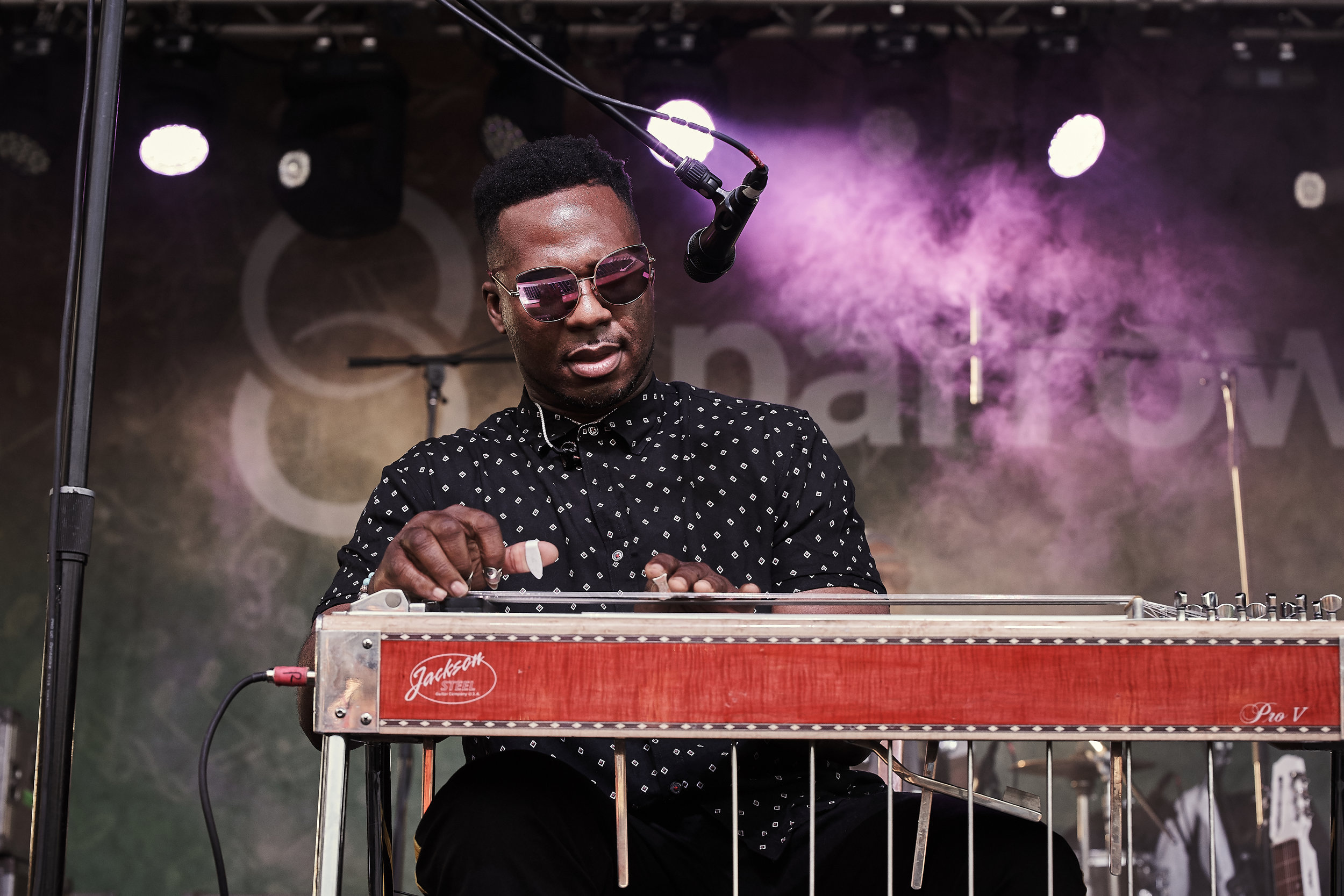    Robert Randolph    and the Family Band  // 2019-06-27 //   Common Ground Music Festival     at    Adado Riverfront Park  - Lansing, MI // Photos by  Attila Hardy  