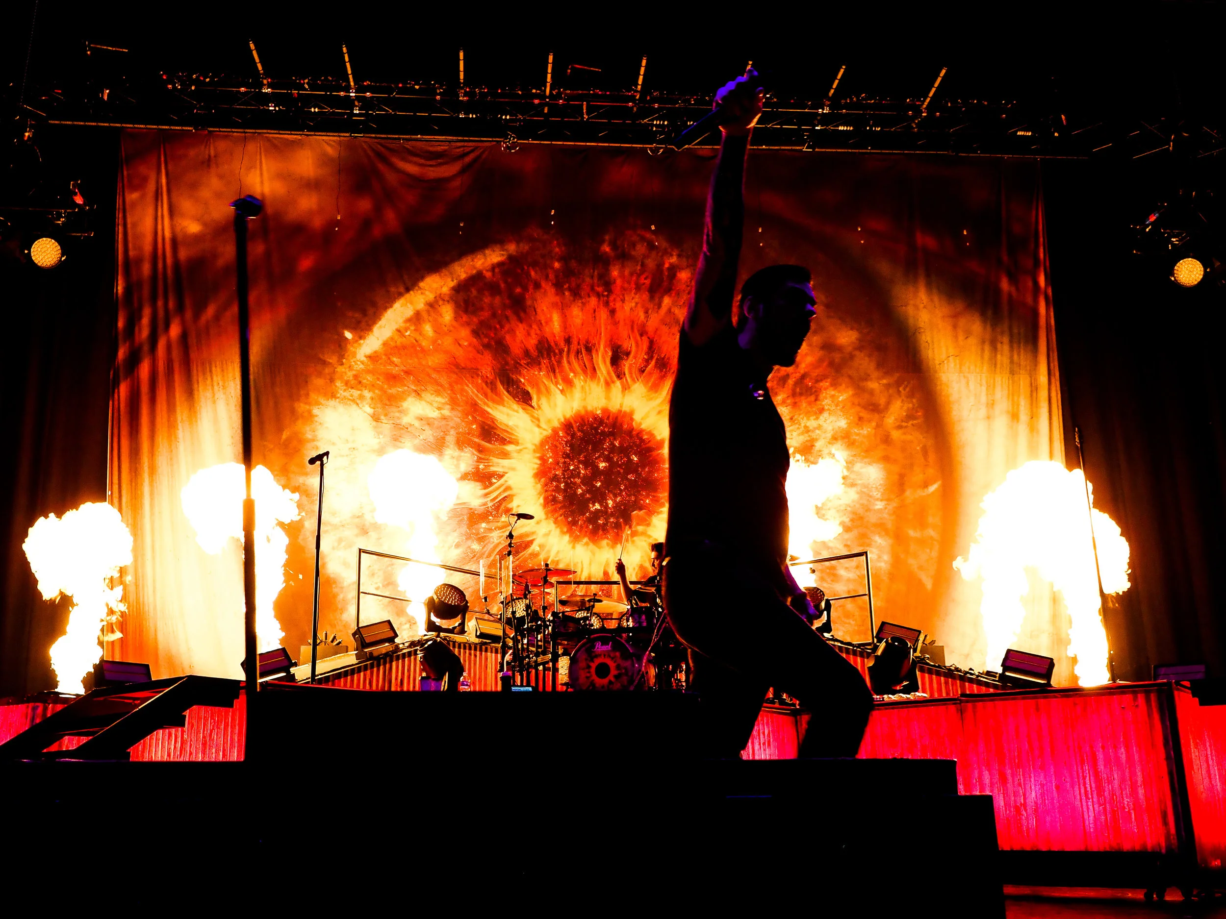 Breaking Benjamin // 2019-07-24 // DTE Energy Music Theatre - Clarkston, MI // Photos by Brooke Elizabeth