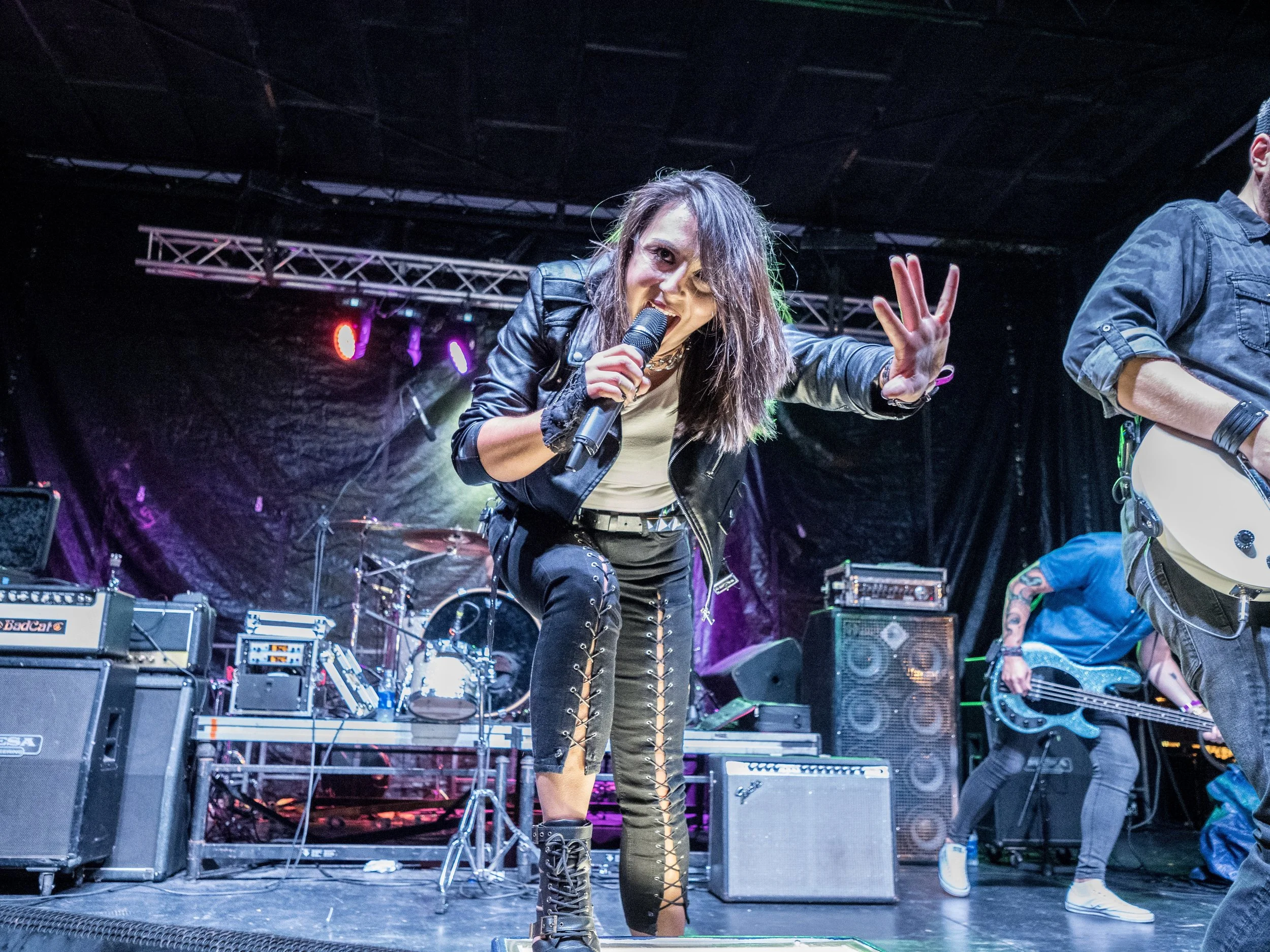 Eva Under Fire // 2019-09-01 // Soaring Eagle Arts, Beats & Eats - Royal Oak, MI // Photos by Brooke Elizabeth