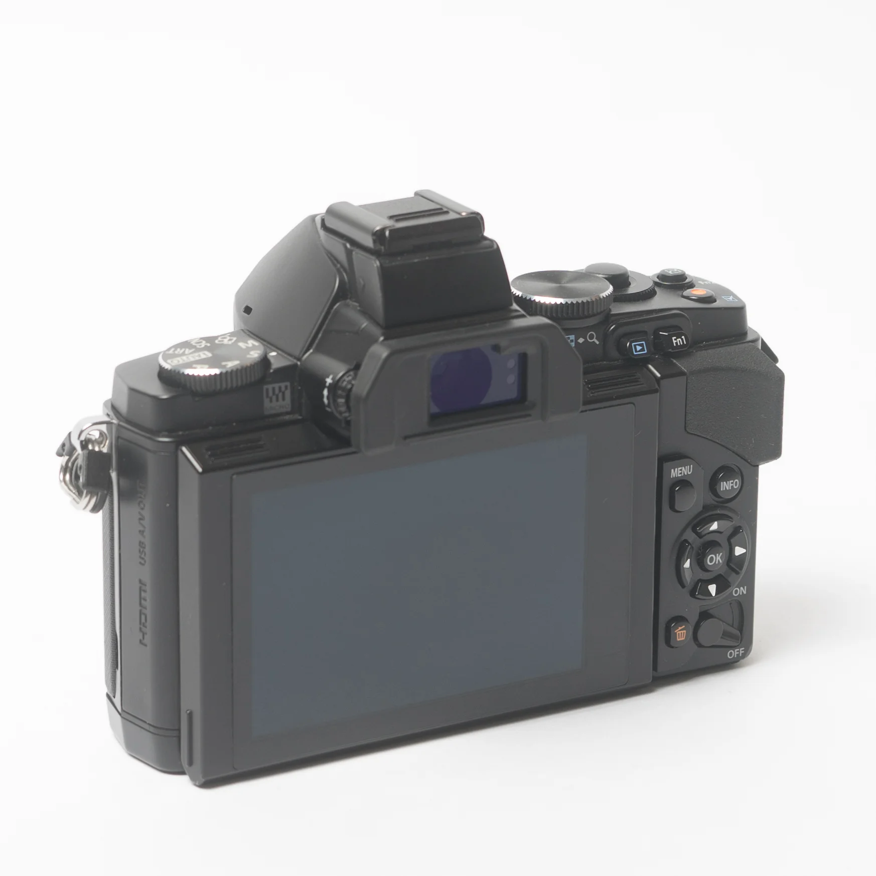 Olympus OM-D E-M5 Mirrorless Micro Four Thirds Digital Camera (Body, Black) Pixity
