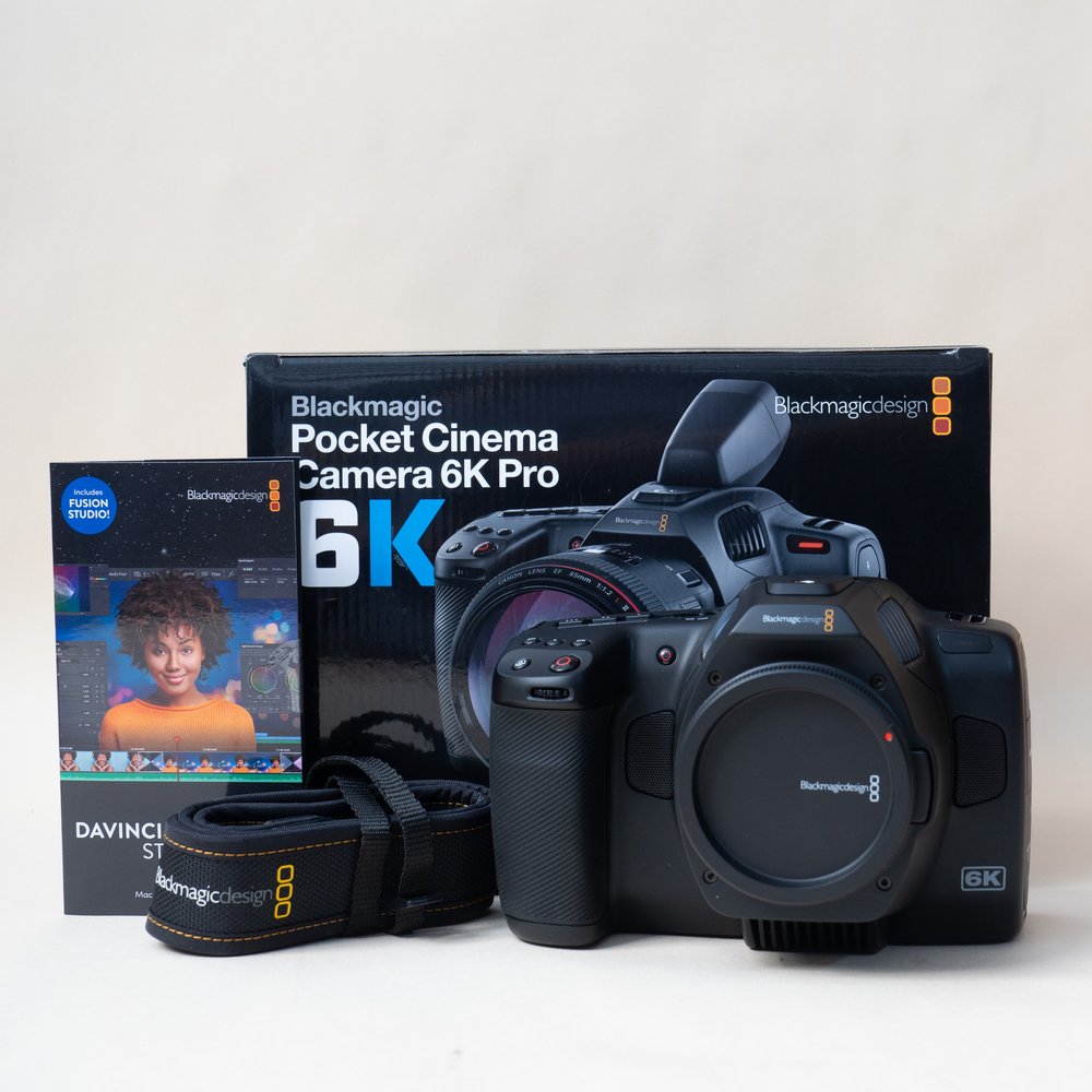 Blackmagic Design Pocket Cinema Camera 6K Pro (EF-Mount) — Pixity