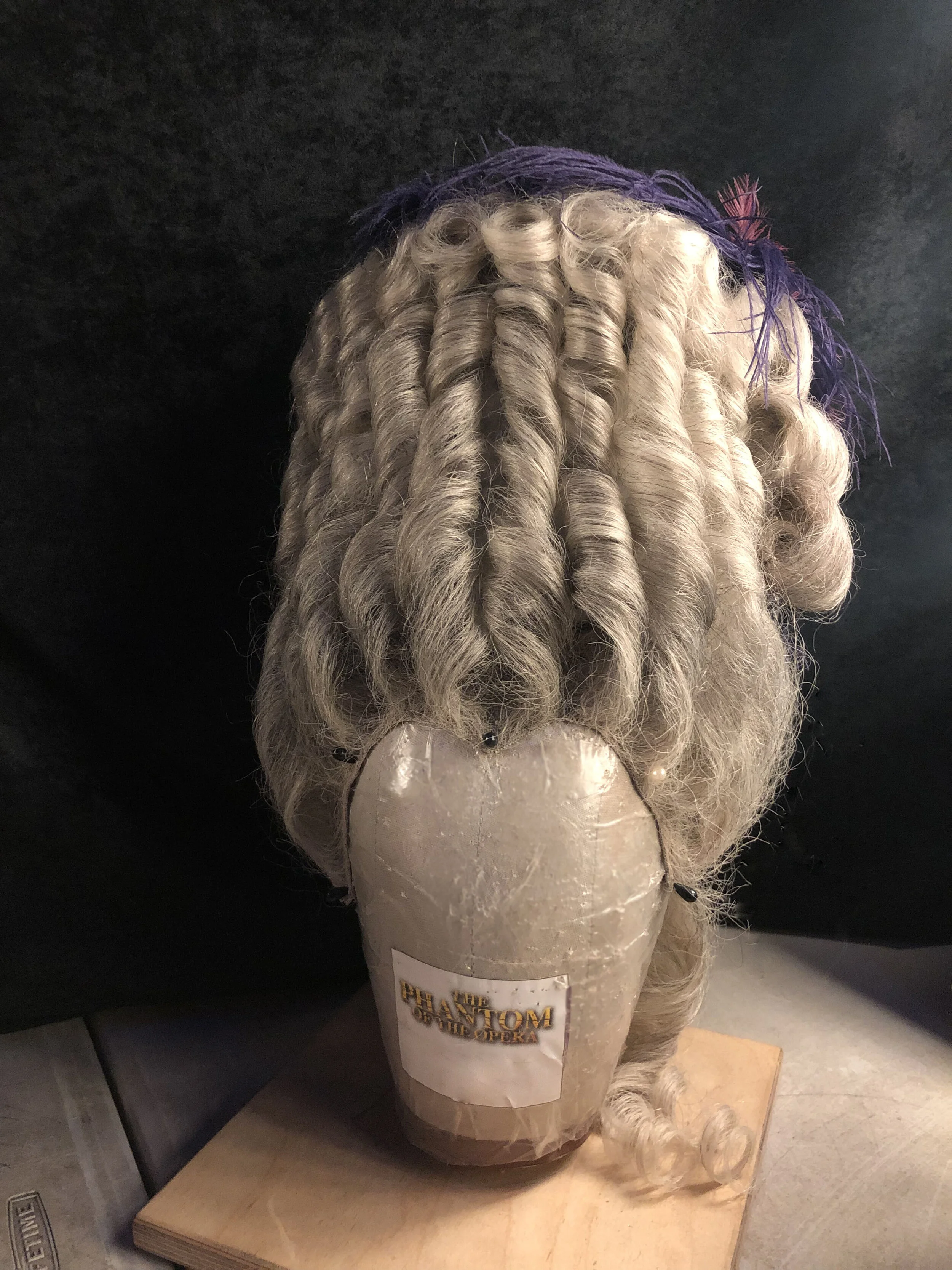 [Structural hairstyle, built over wig cage, for “The Phantom of the Opera” North American Tour (2018)]  [Construction/Styling: Natalia Castilla, Design: Angela Cobbin] 