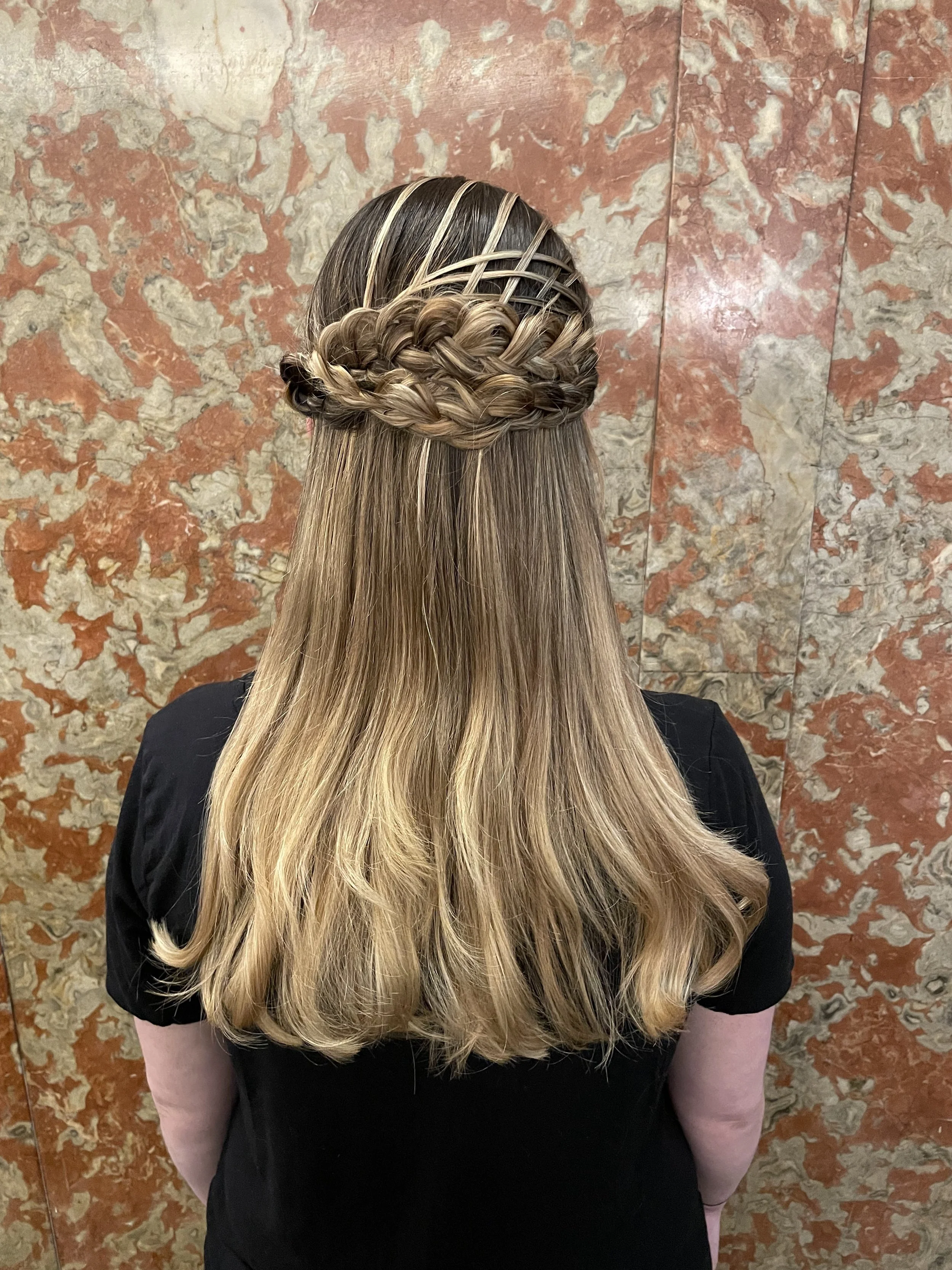  Finished look on client, back 
