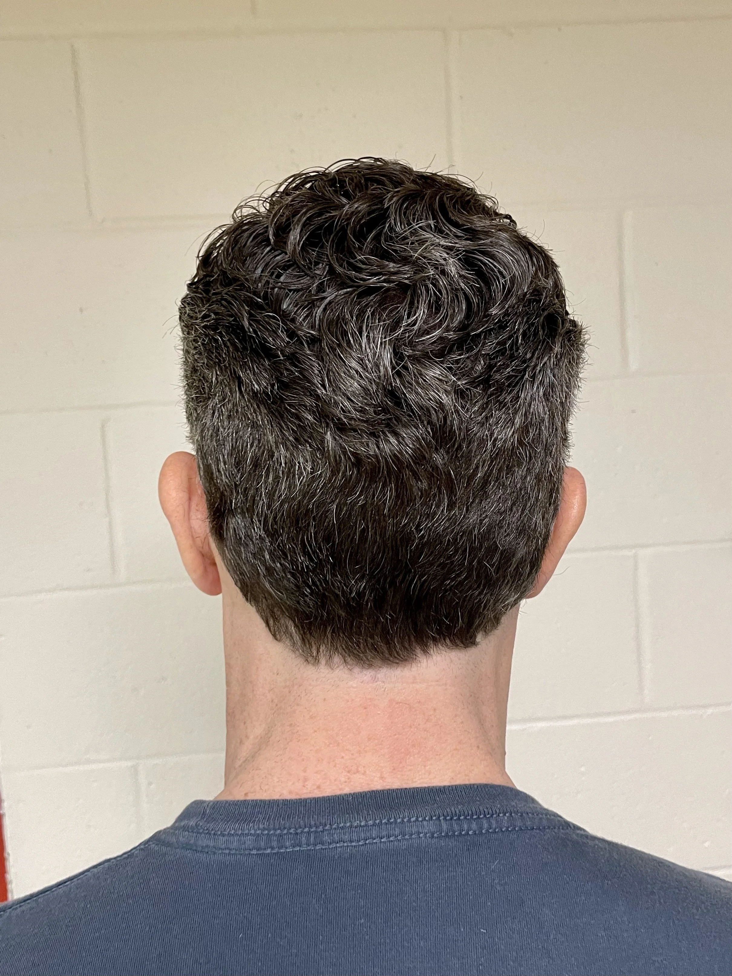 Finished look on client, back