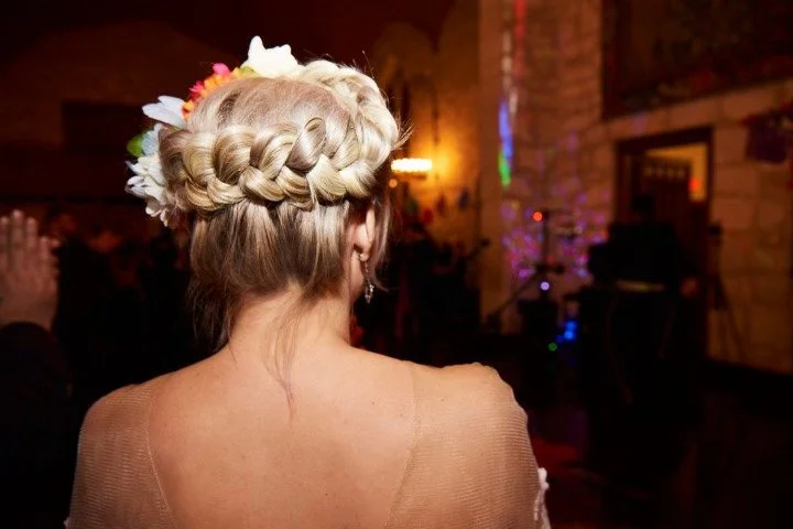 Tynan - "Bridal Halo Updo"