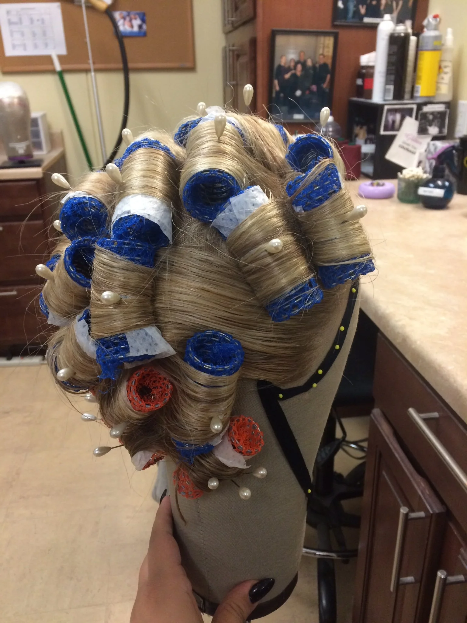  Process/Before, roller set, side 