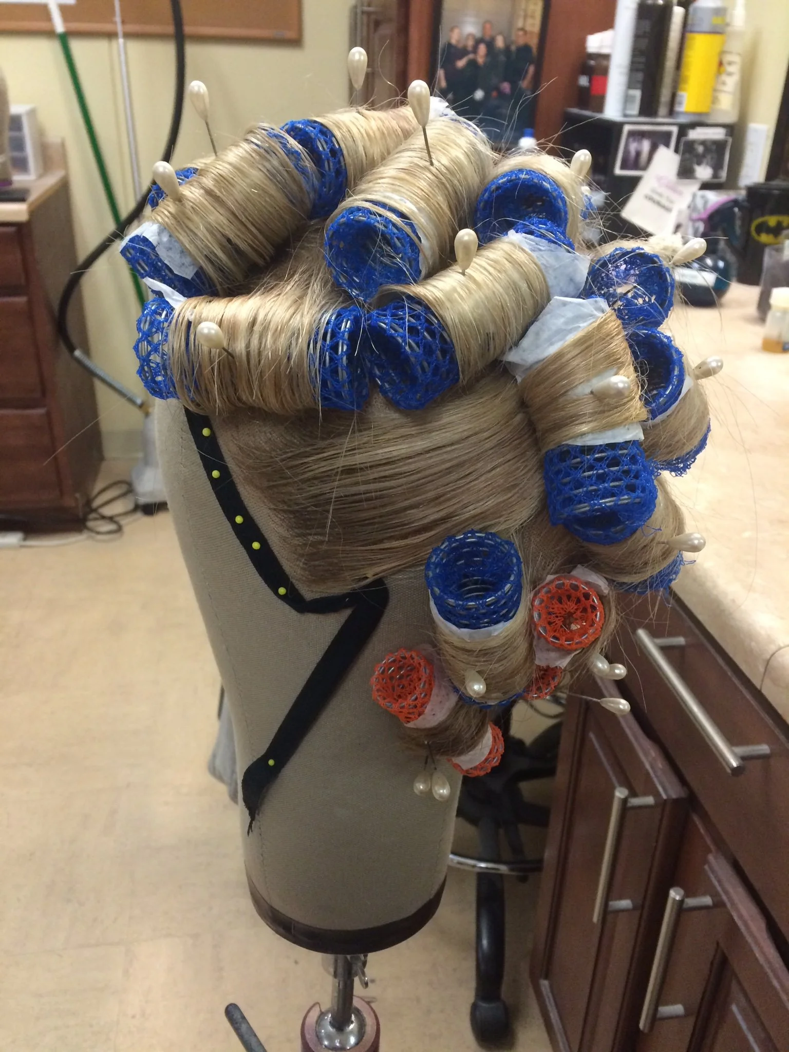  Process/Before, roller set, side 