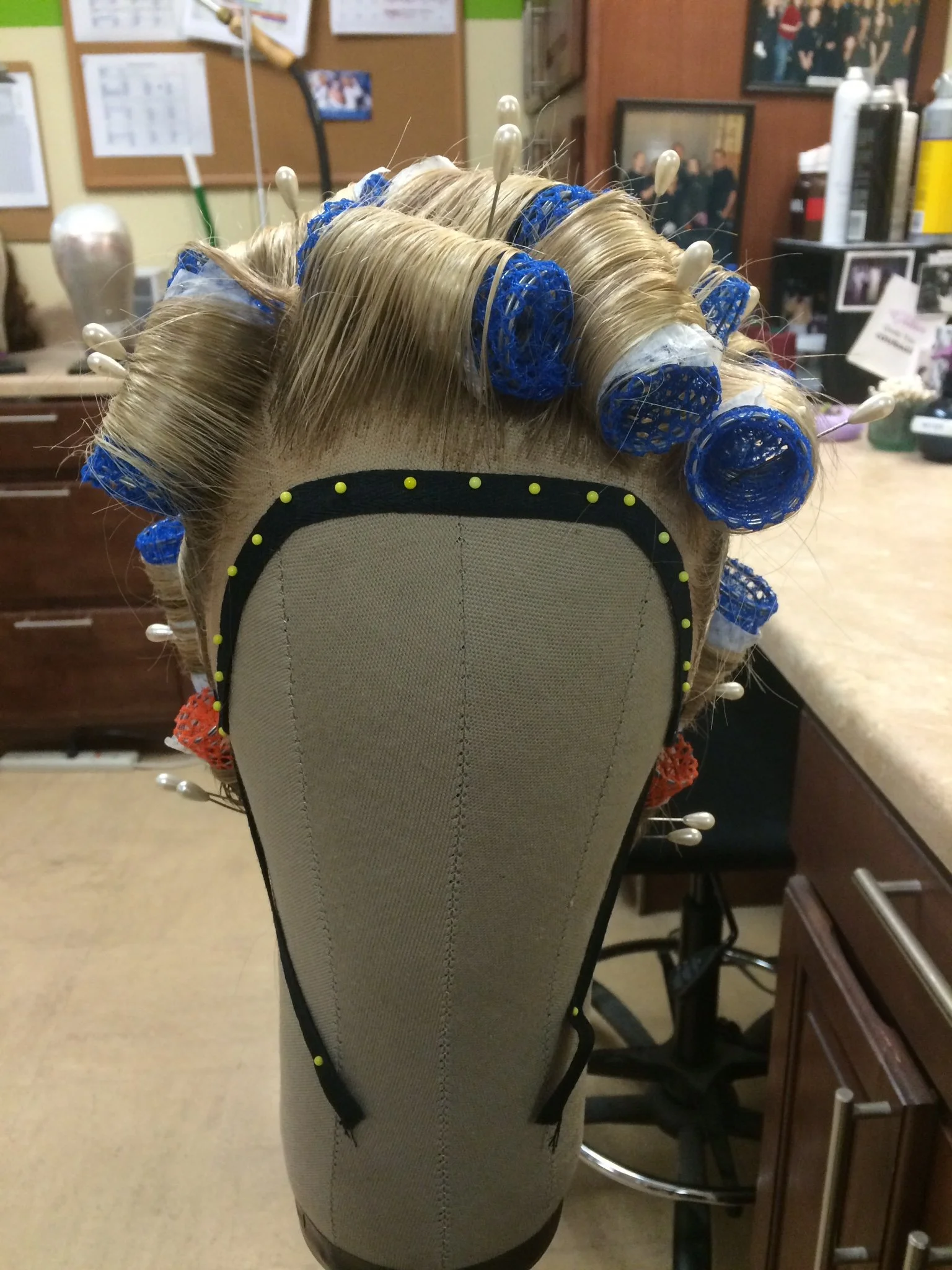  Process/Before, roller set, front 