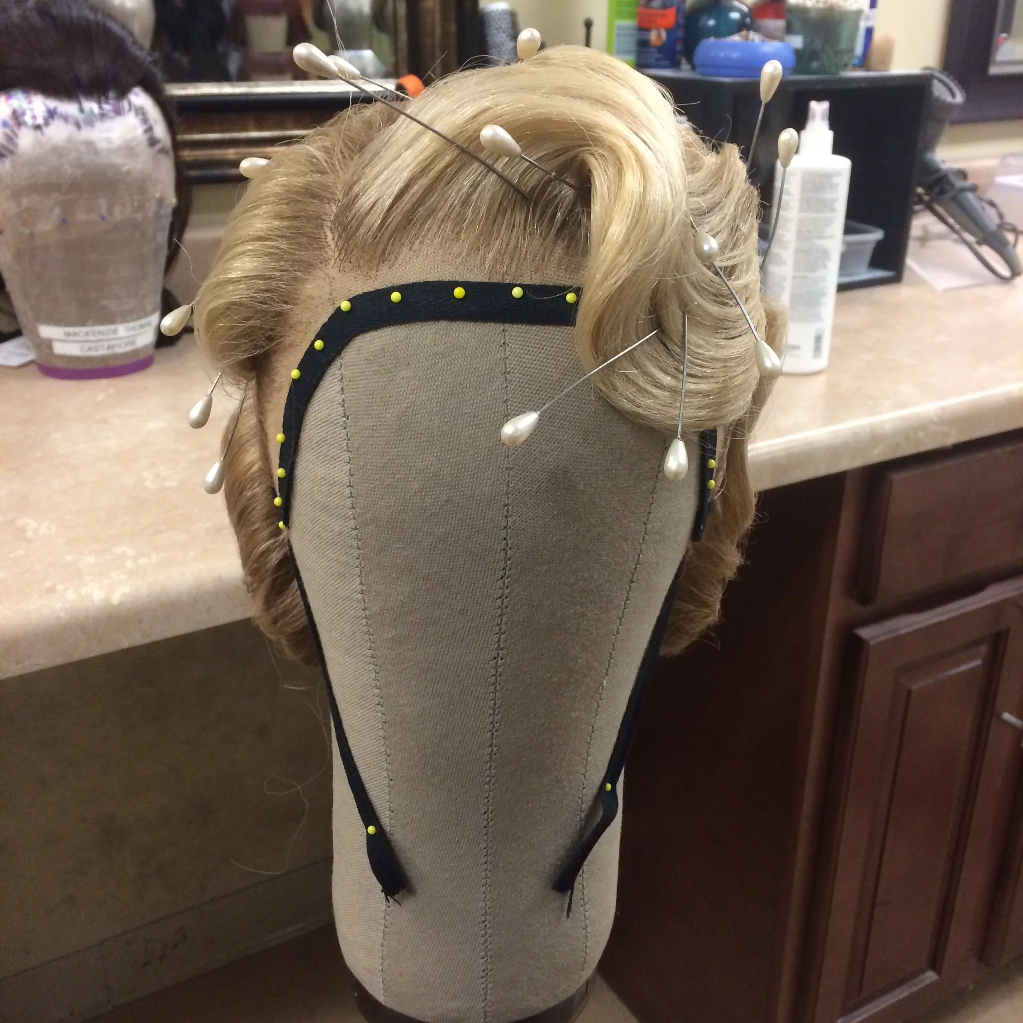  Process - styling on block, front 