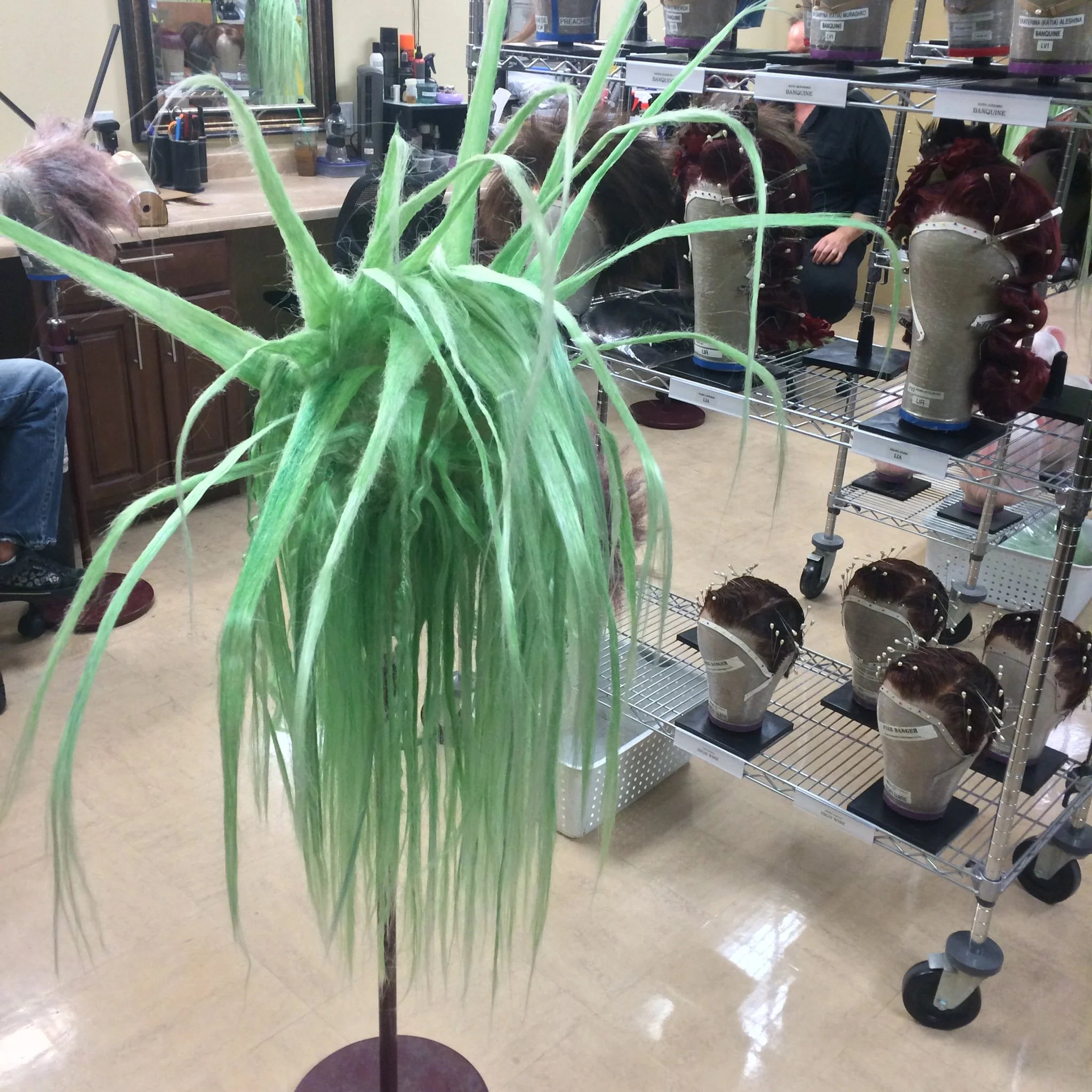  Finished look on block, back 