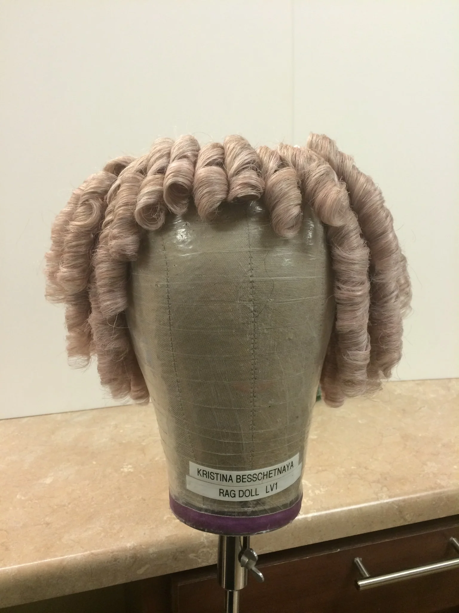  Finished look on block, front 