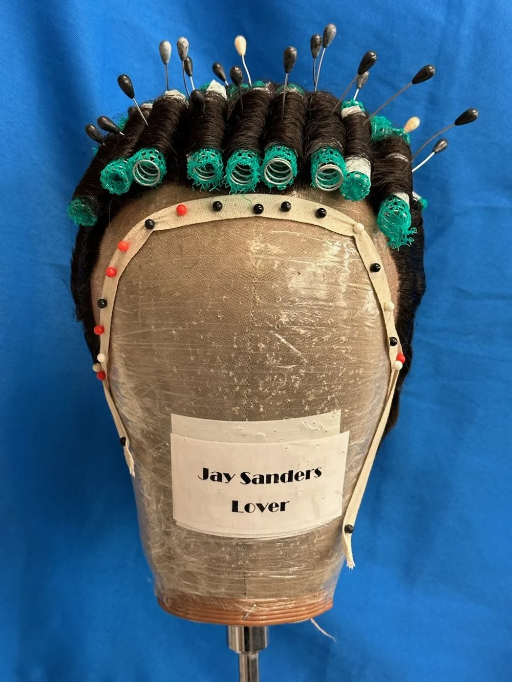  Before wig being prepped, front 