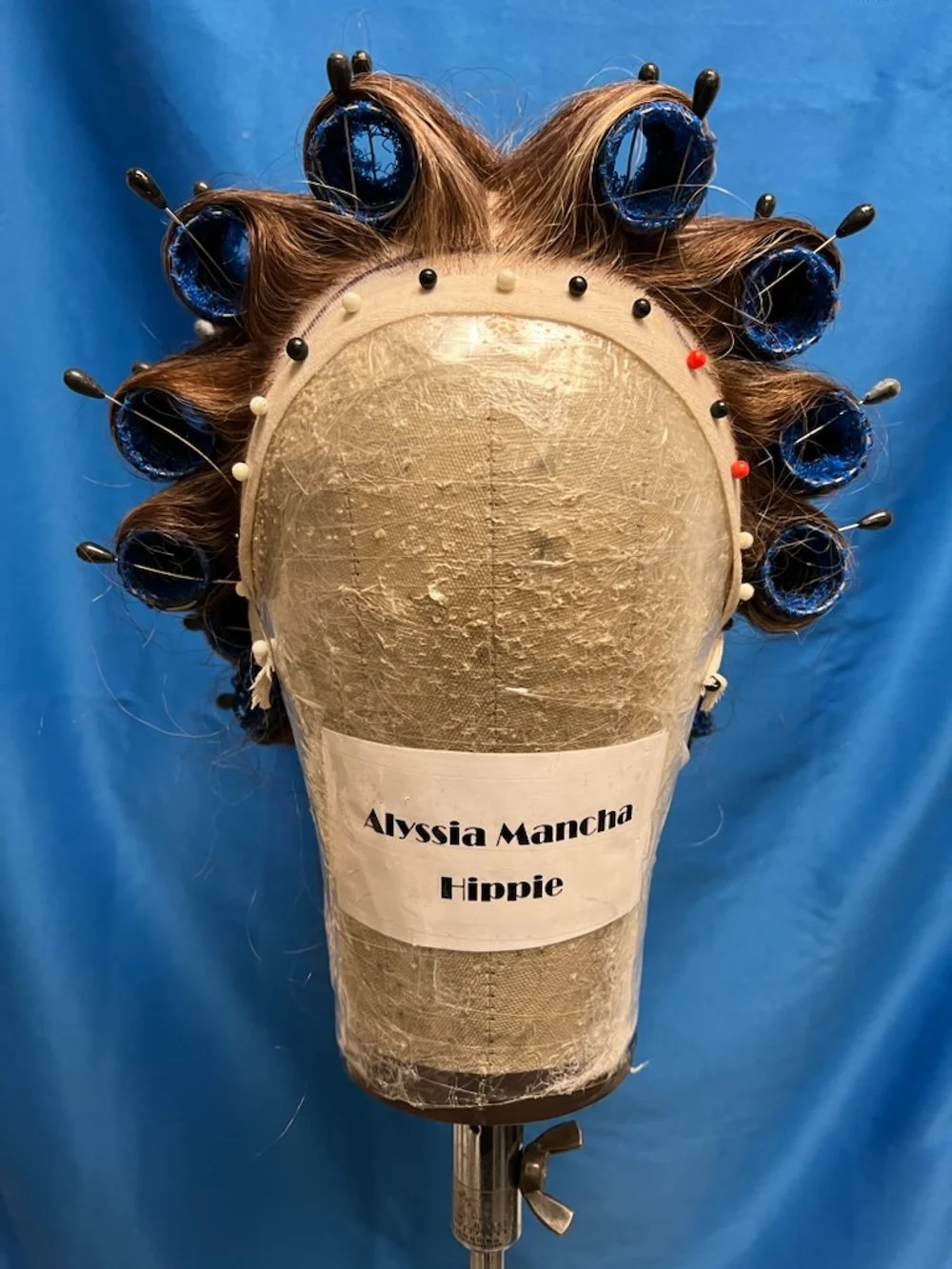  Before wig being prepped, front 