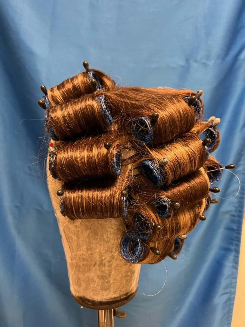  Before wig being prepped, opposite side 