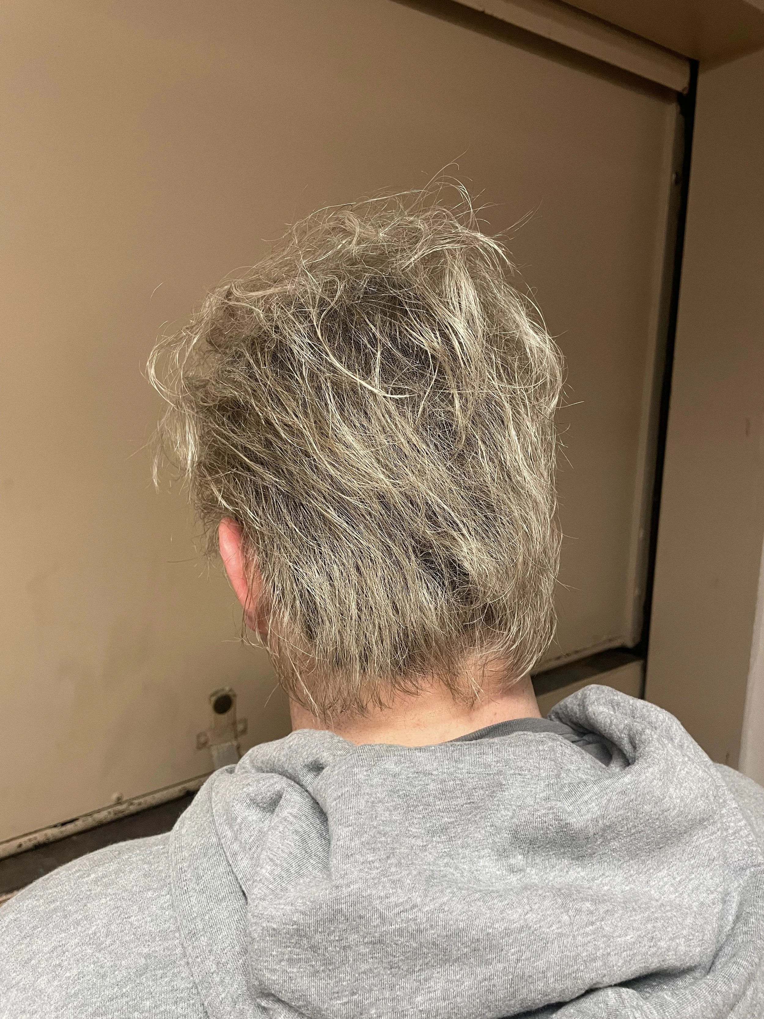  Finished look on client, back 
