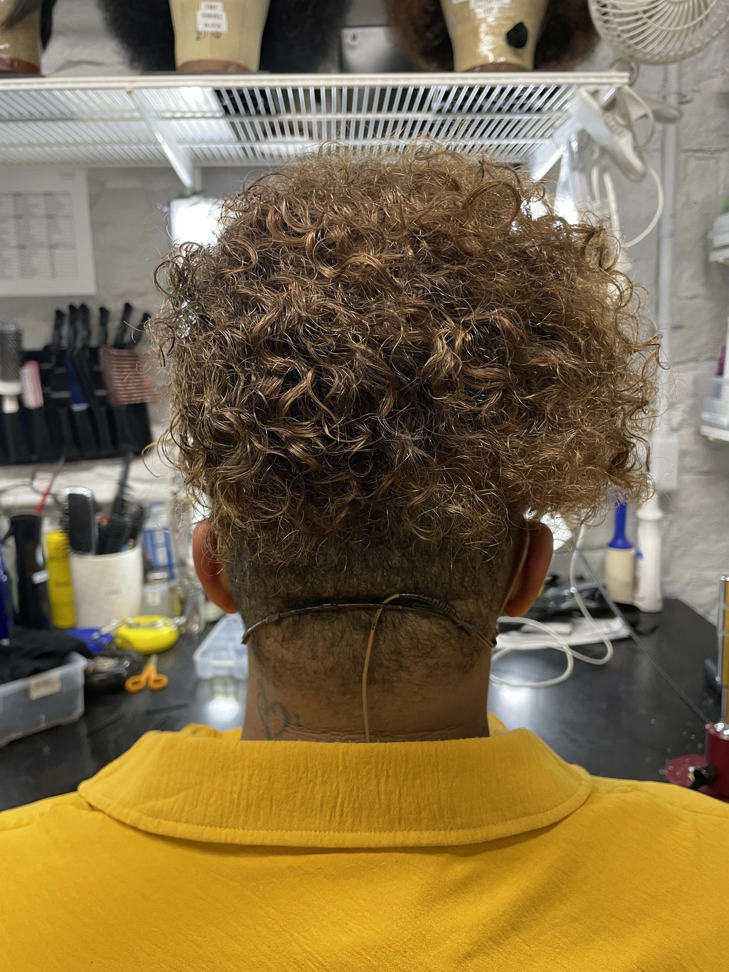 Finished look on client, back 