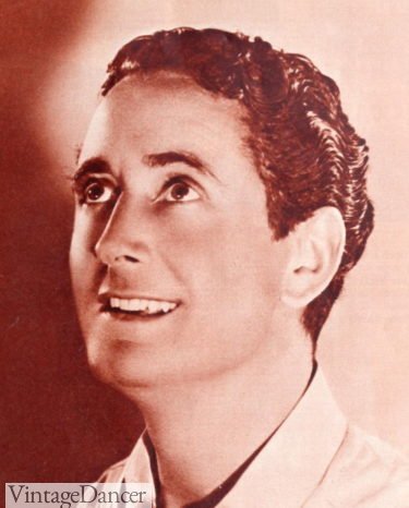 Reference Image - 1930’s with curls and sheen