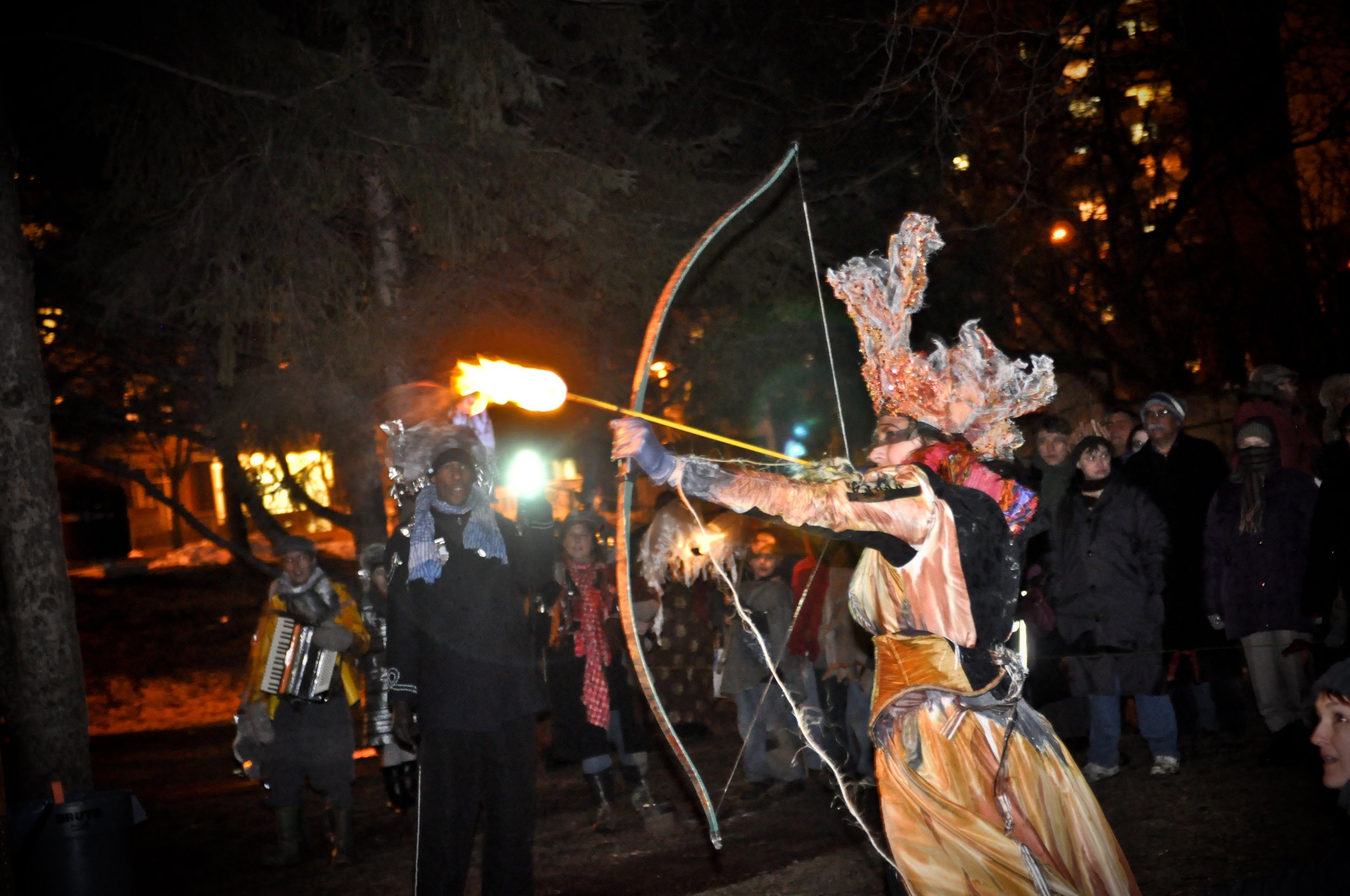 The Firekeeper Fires her Arrow