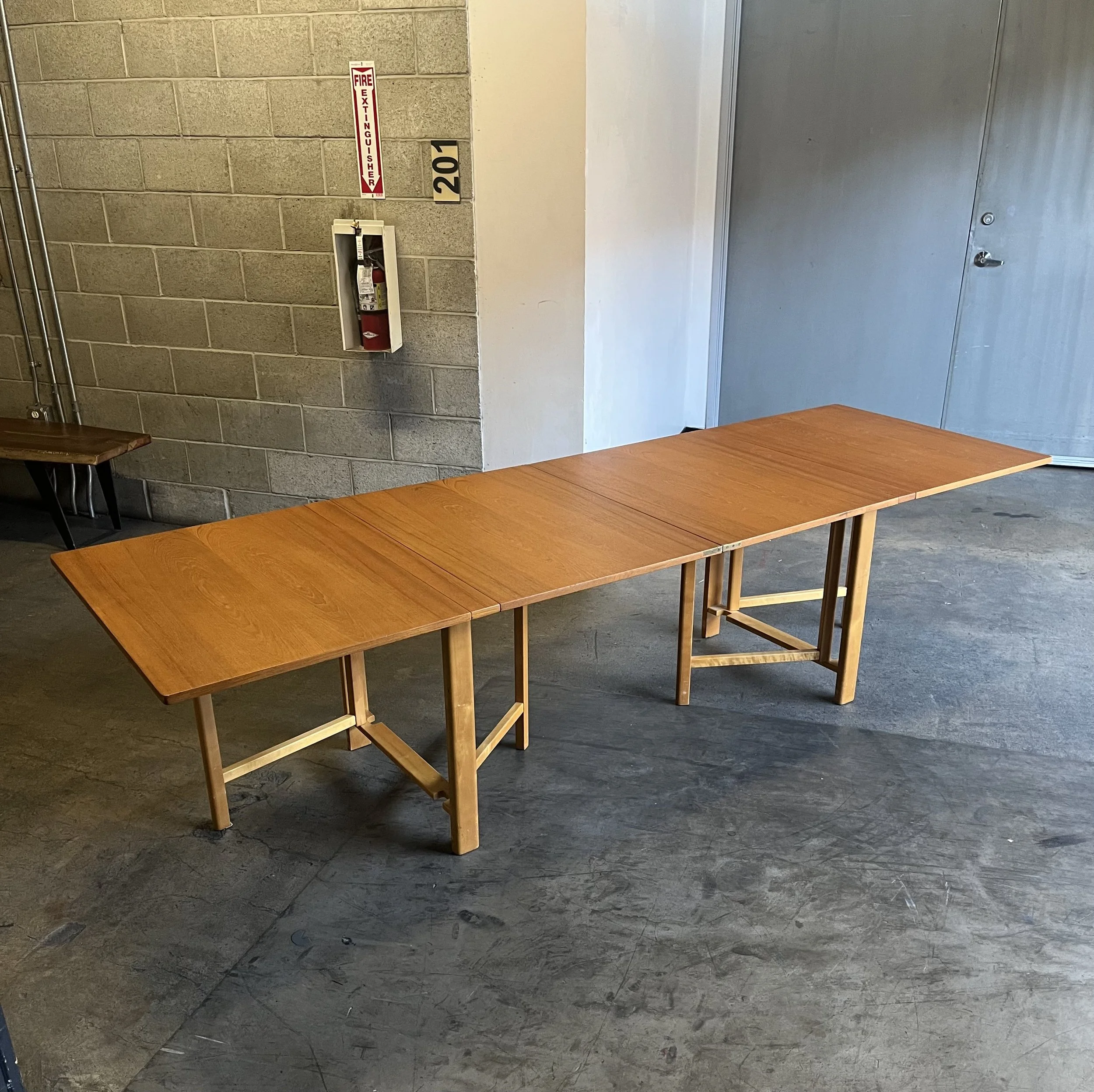 'Maria Flap' Dining Table by Bruno Mathsson, Sweden