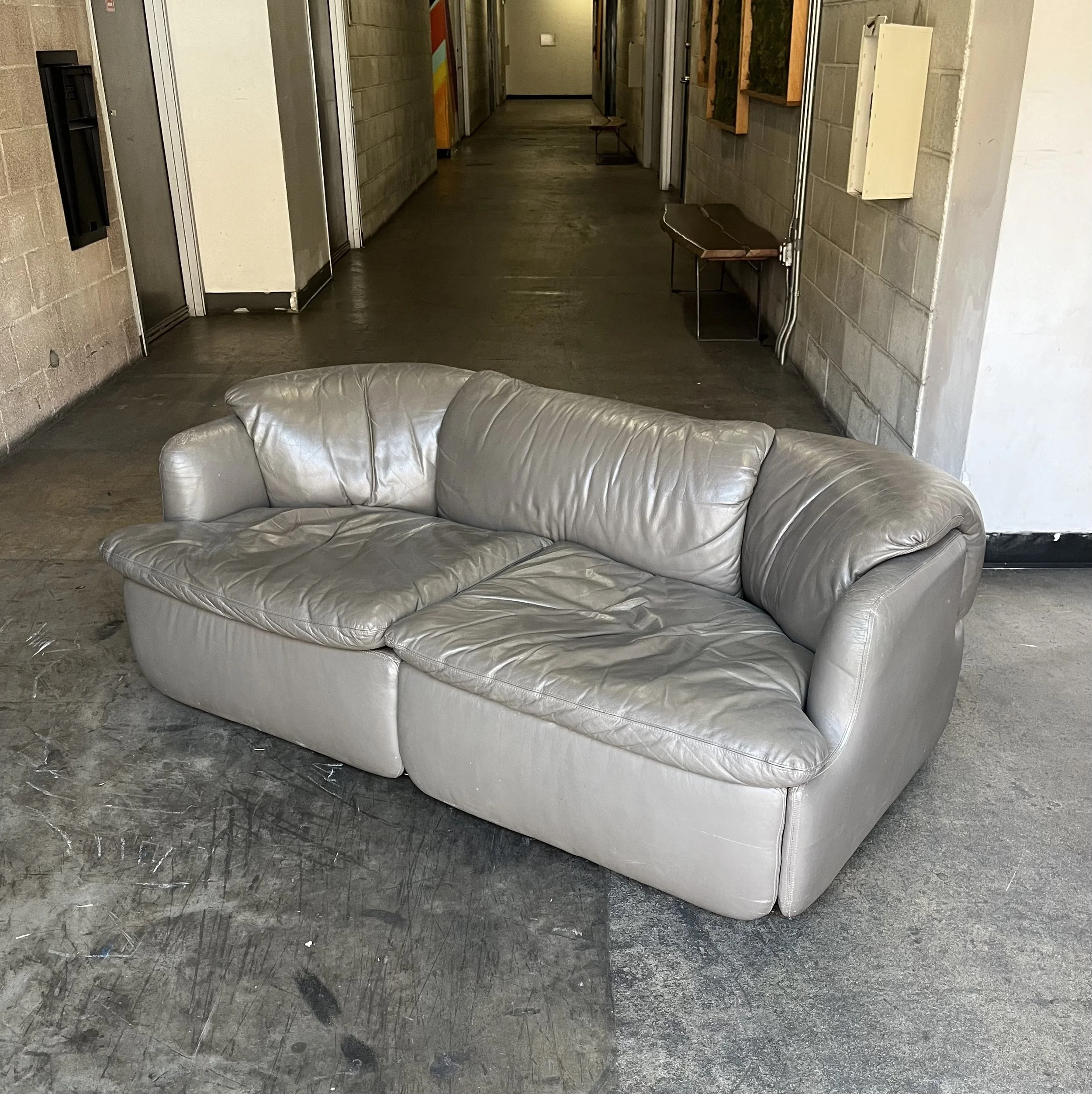 Confidential Sofa by ALBERTO ROSSELLI for Saporiti