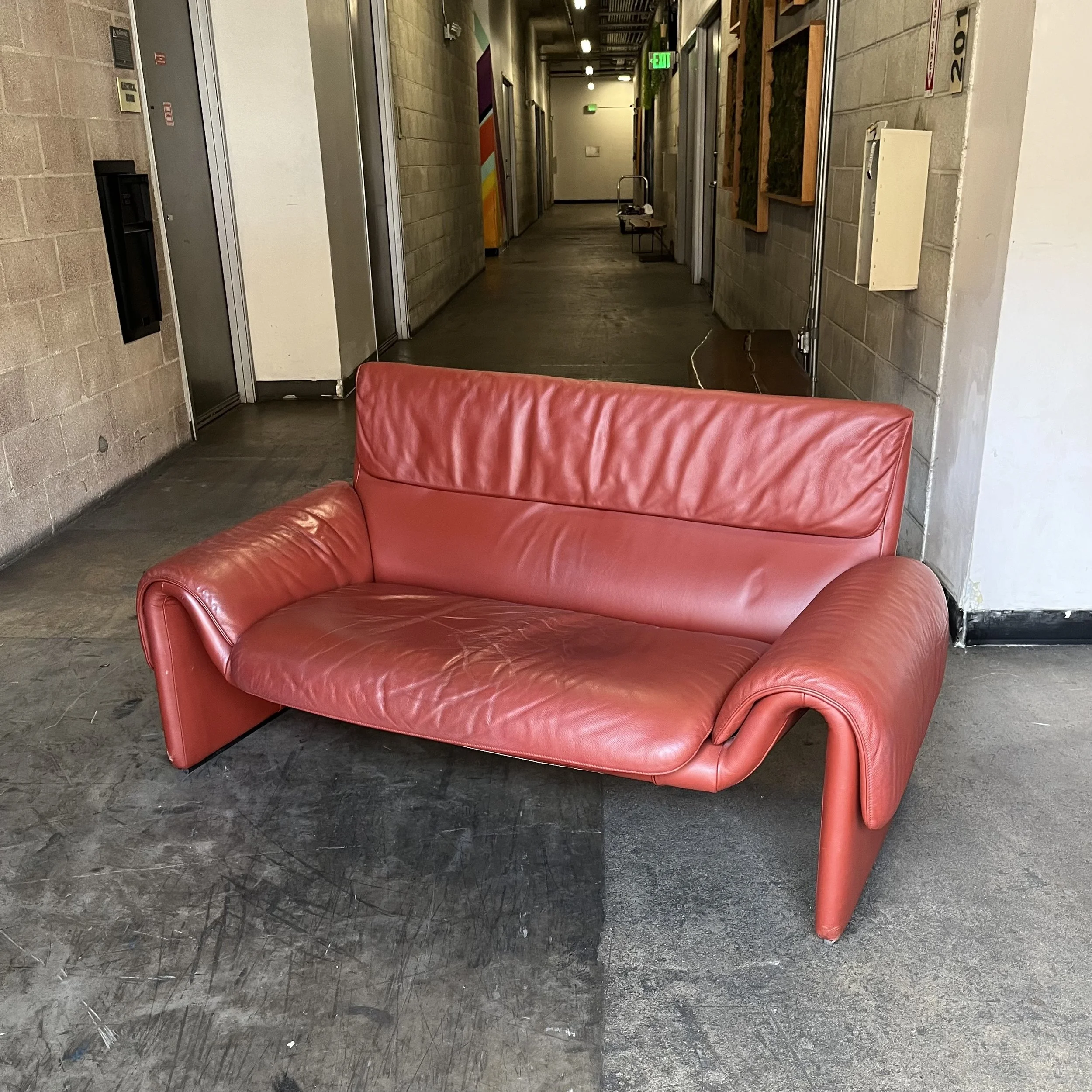 De Sede DS 2011 Leather Sofa, Switzerland