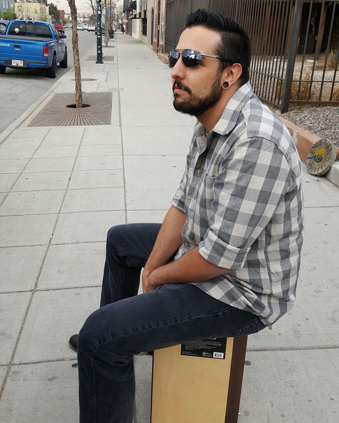 Just a drummer and a cajon. We have always thrown the idea of doing some acoustic street performances. Maybe we should revisit that idea!

#streetperformance #cajon #drummer #streetdrummer #YOM #randompic #onthestreet #shouldwedoit?