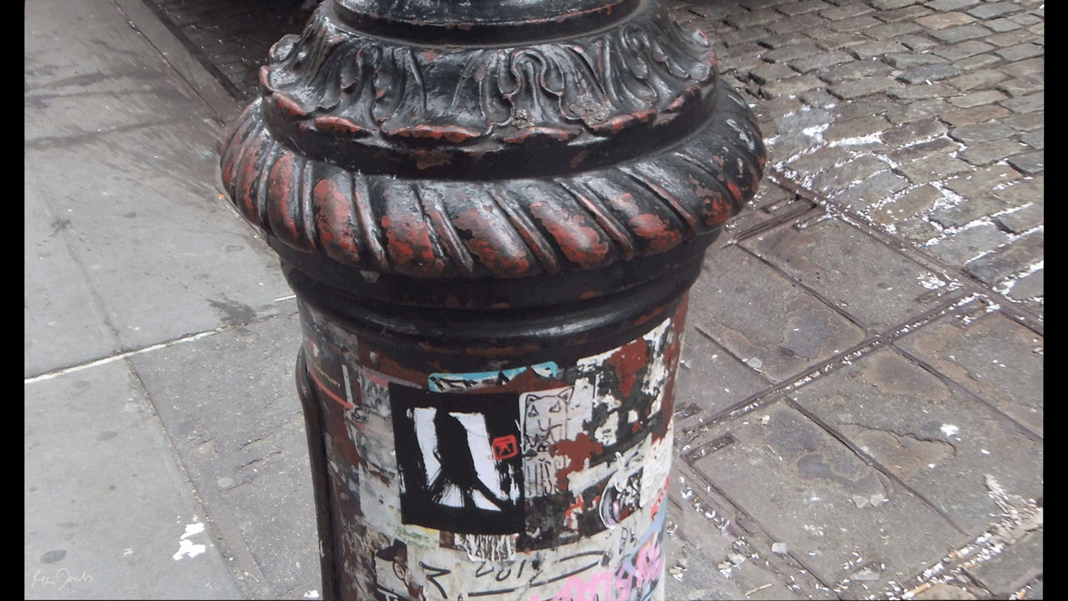 Decorated Lamp Post