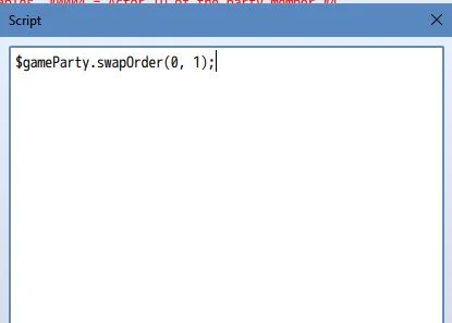 Fully Evented Party Swap For Rpg Maker Mv The One Man Indie