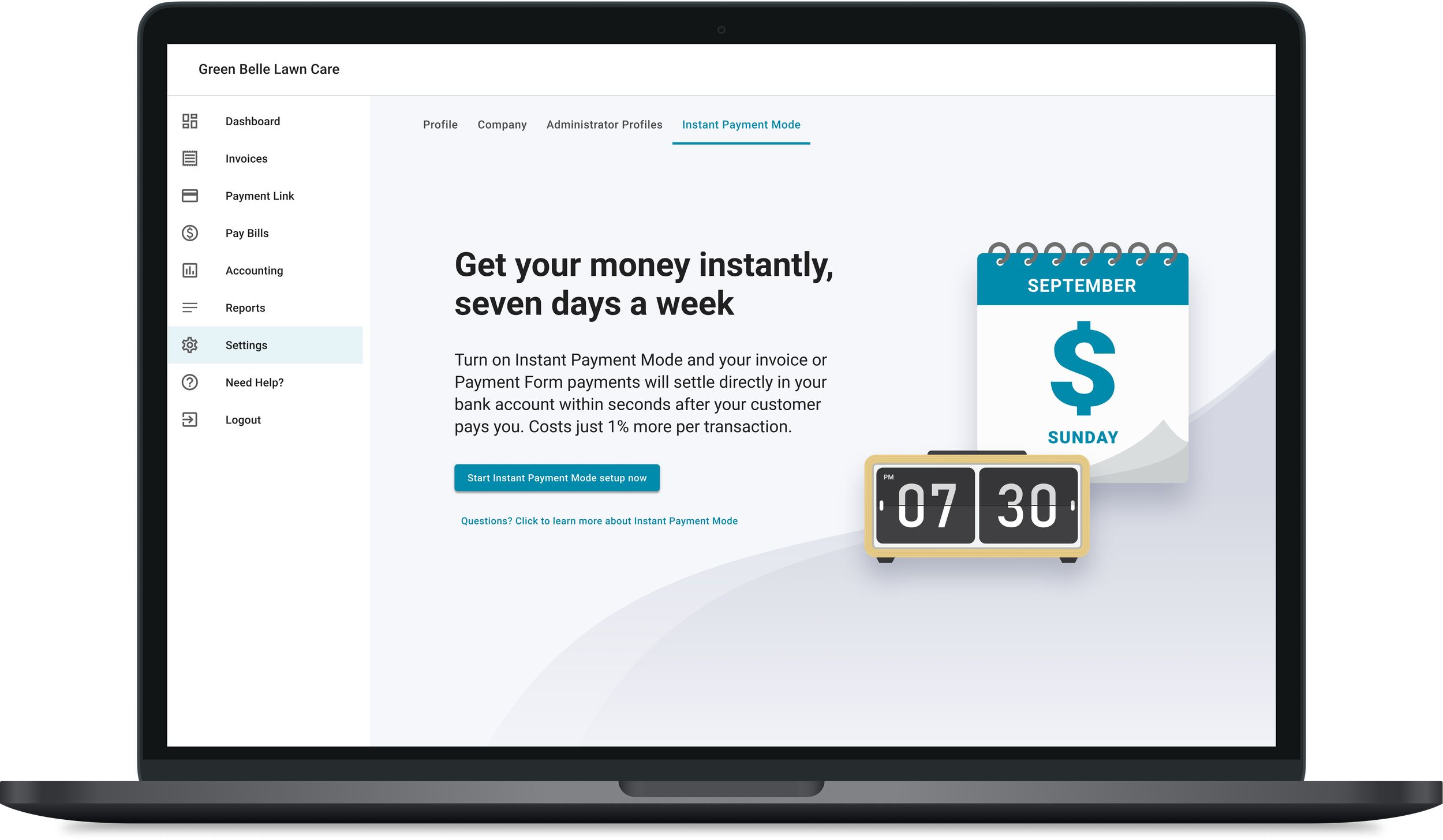 Instant Payment Mode