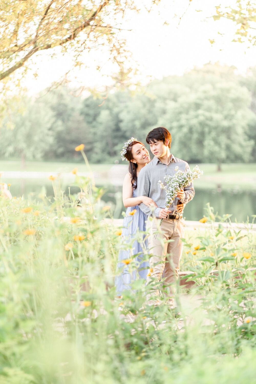 light and airy nature engagement portrait session.jpg