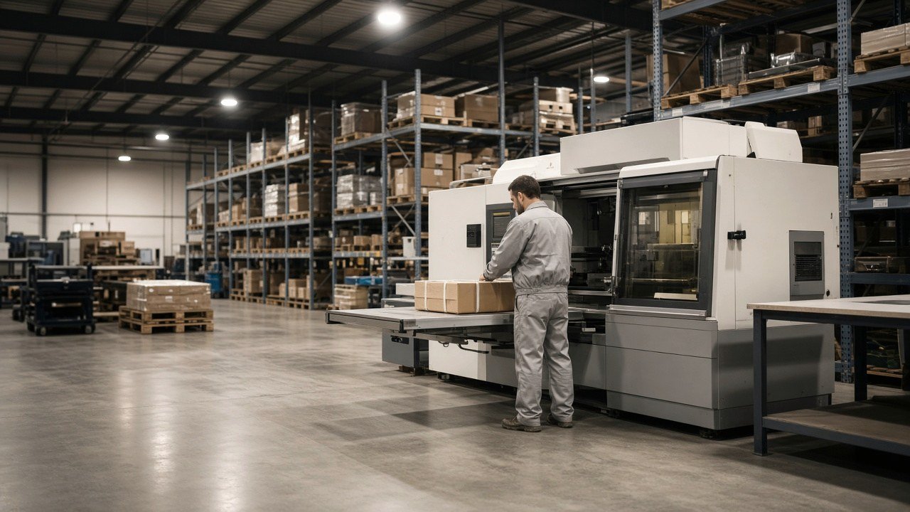 Modern CNC ops floor — niche manufacturing