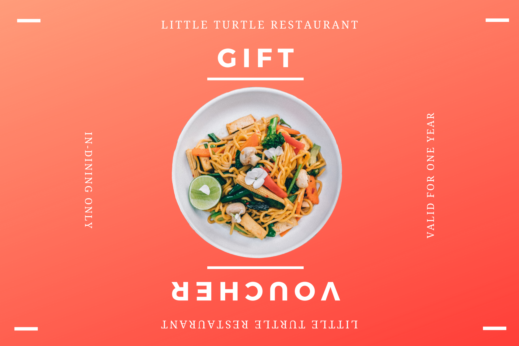Little Turtle Gift Voucher — Little Turtle Vegan Restaurant