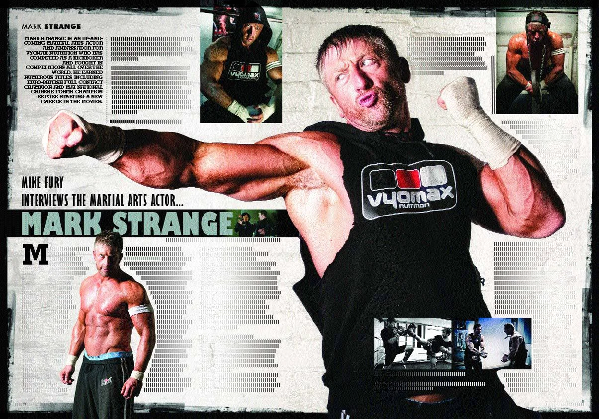 Mark Strange Interview in MMA Uncaged Magazine