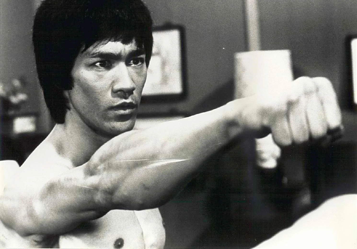 Bruce Lee in Enter The Nunchaku